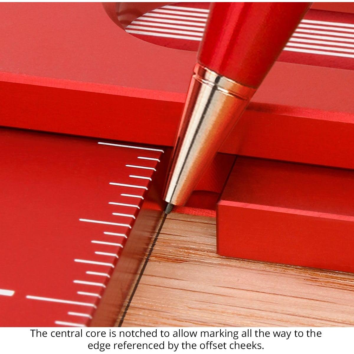 Escuadra de Carpintería Woodpeckers 30.48 cm Aluminio Precisión