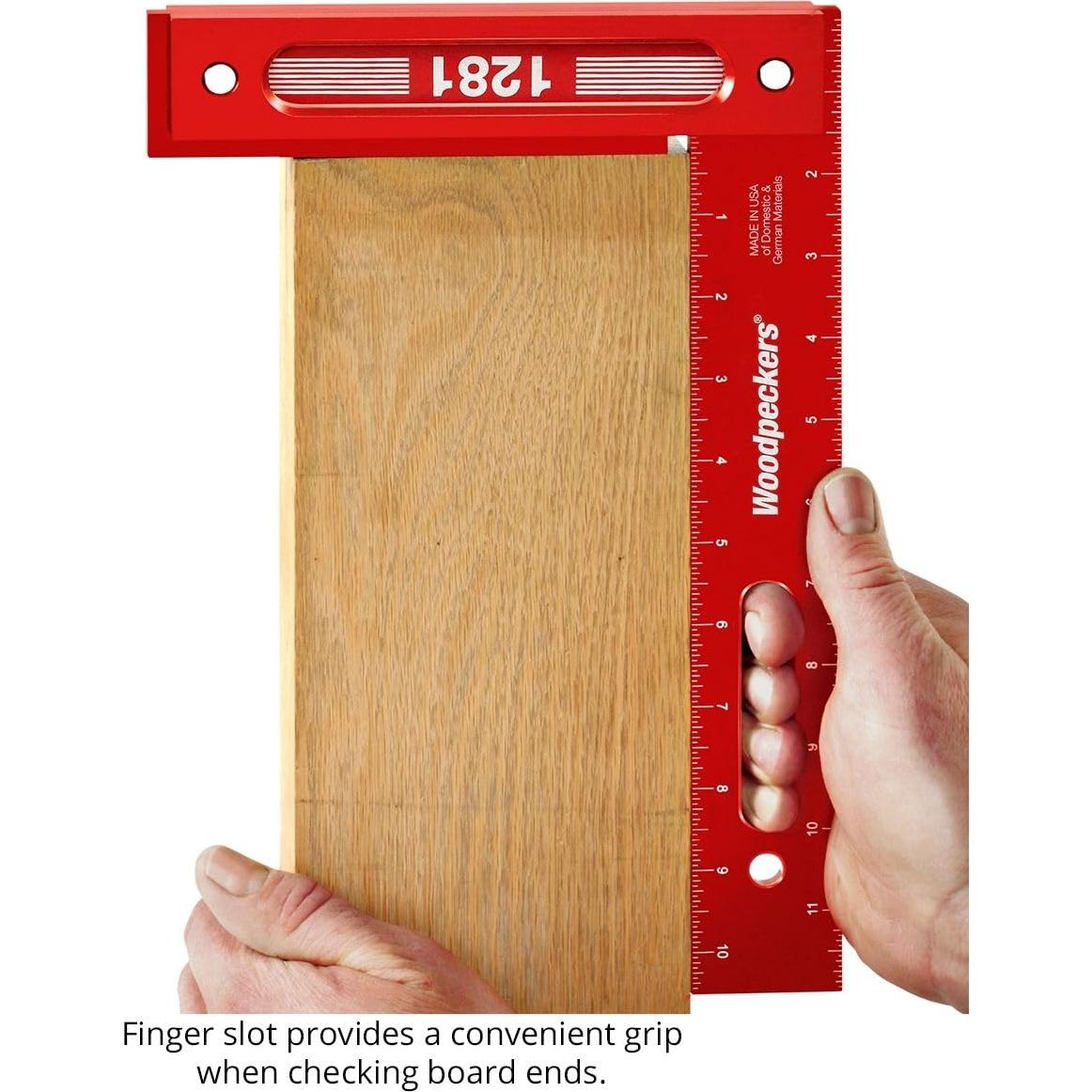 Escuadra de Carpintería Woodpeckers 30.48 cm Aluminio Precisión