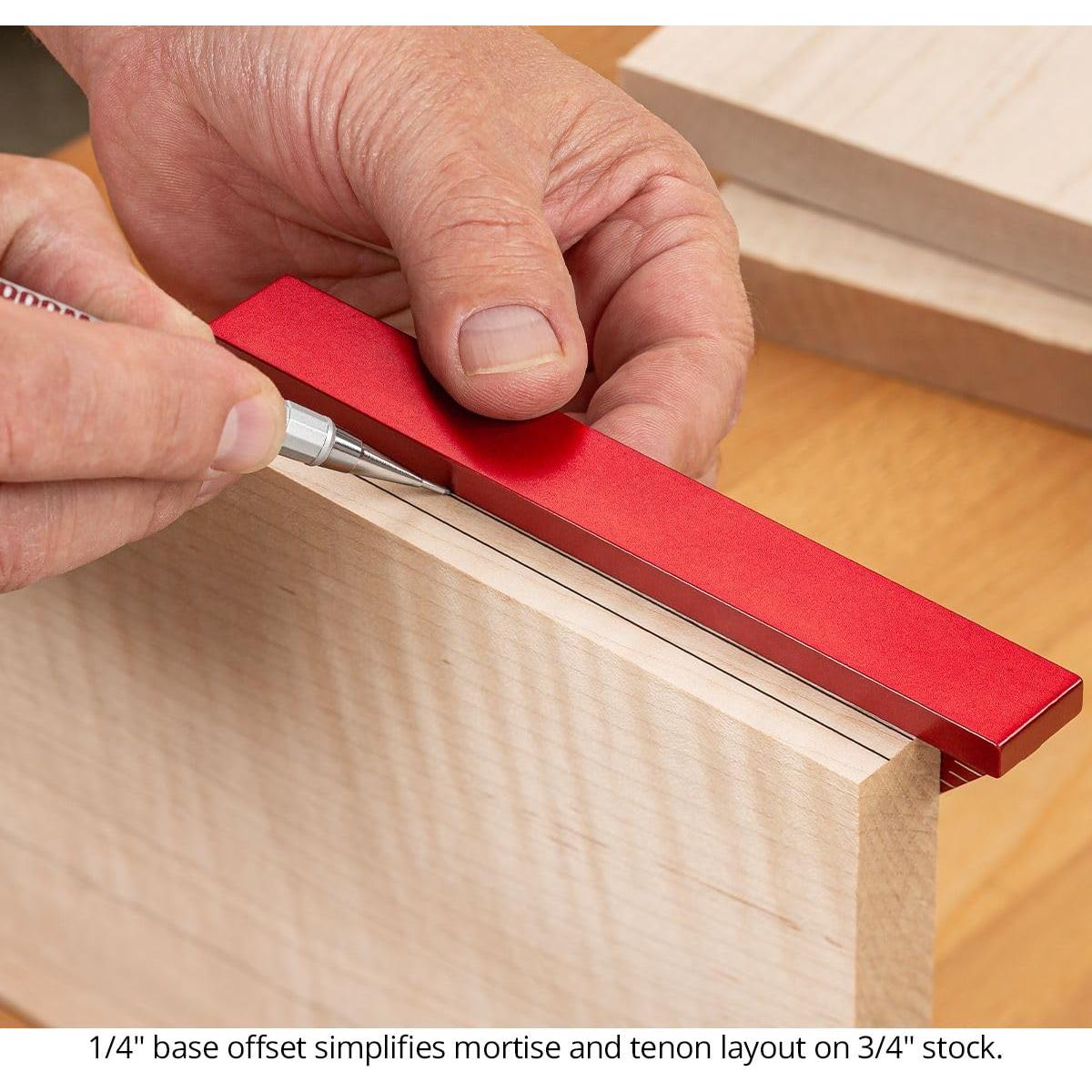 Escuadra DelVe Woodpeckers 8.89 cm Aluminio 10 en 1