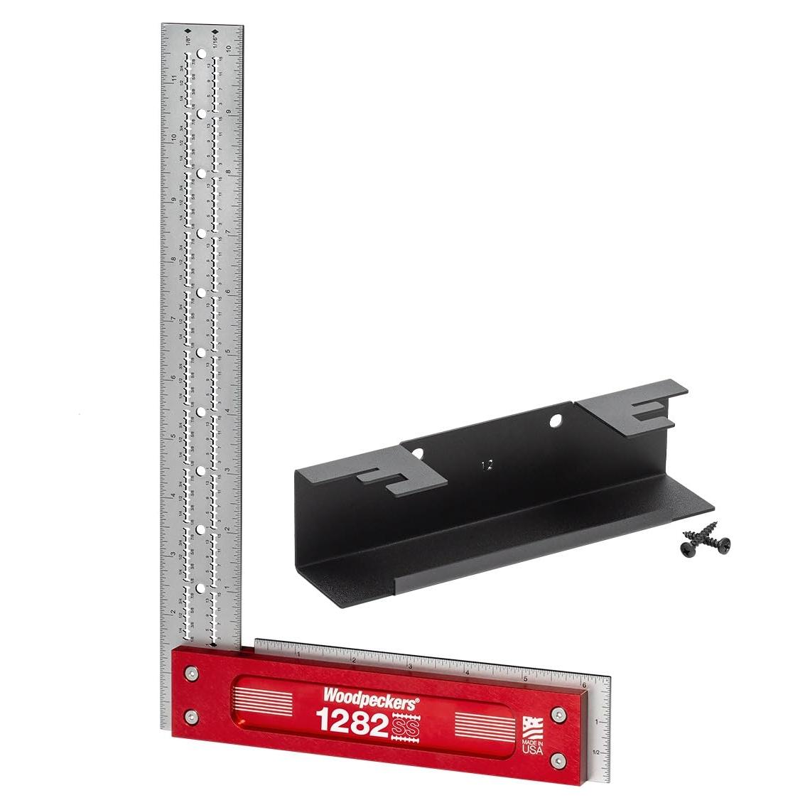 Escuadra de Carpintería Woodpeckers 30.48 cm Acero Inoxidable