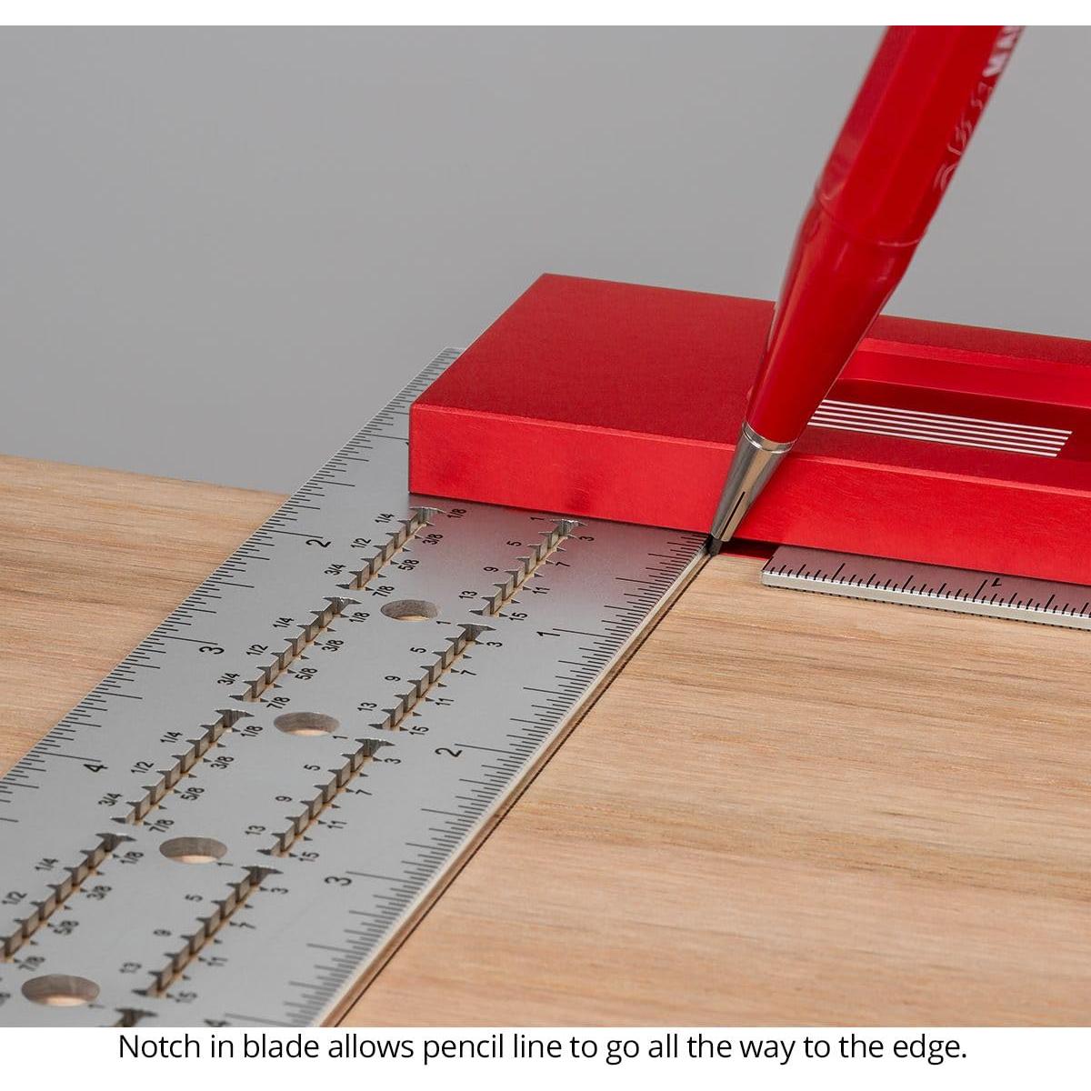Escuadra de Carpintería Woodpeckers 30.48 cm Acero Inoxidable