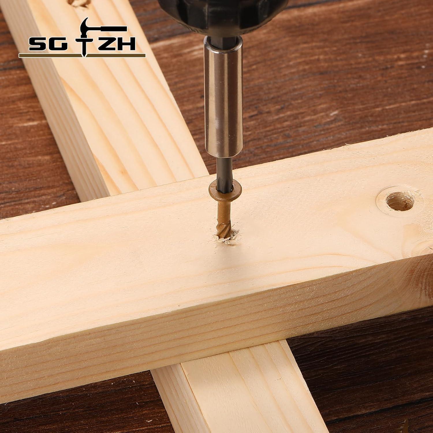 Tornillos para Deck SG TZH #8 Amarillo 3.18cm 398Pcs