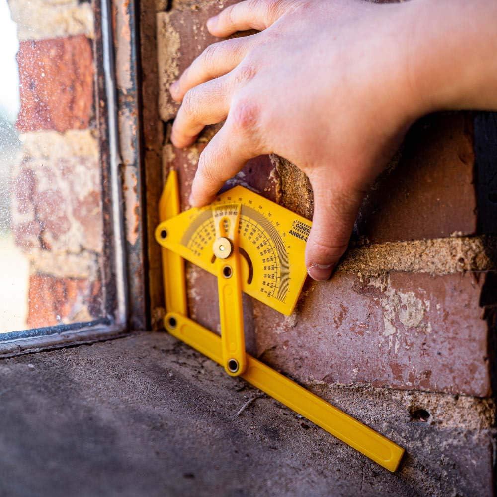 Transportador de Plástico Herramienta General 29 - Medición de Ángulos 0° a 180°