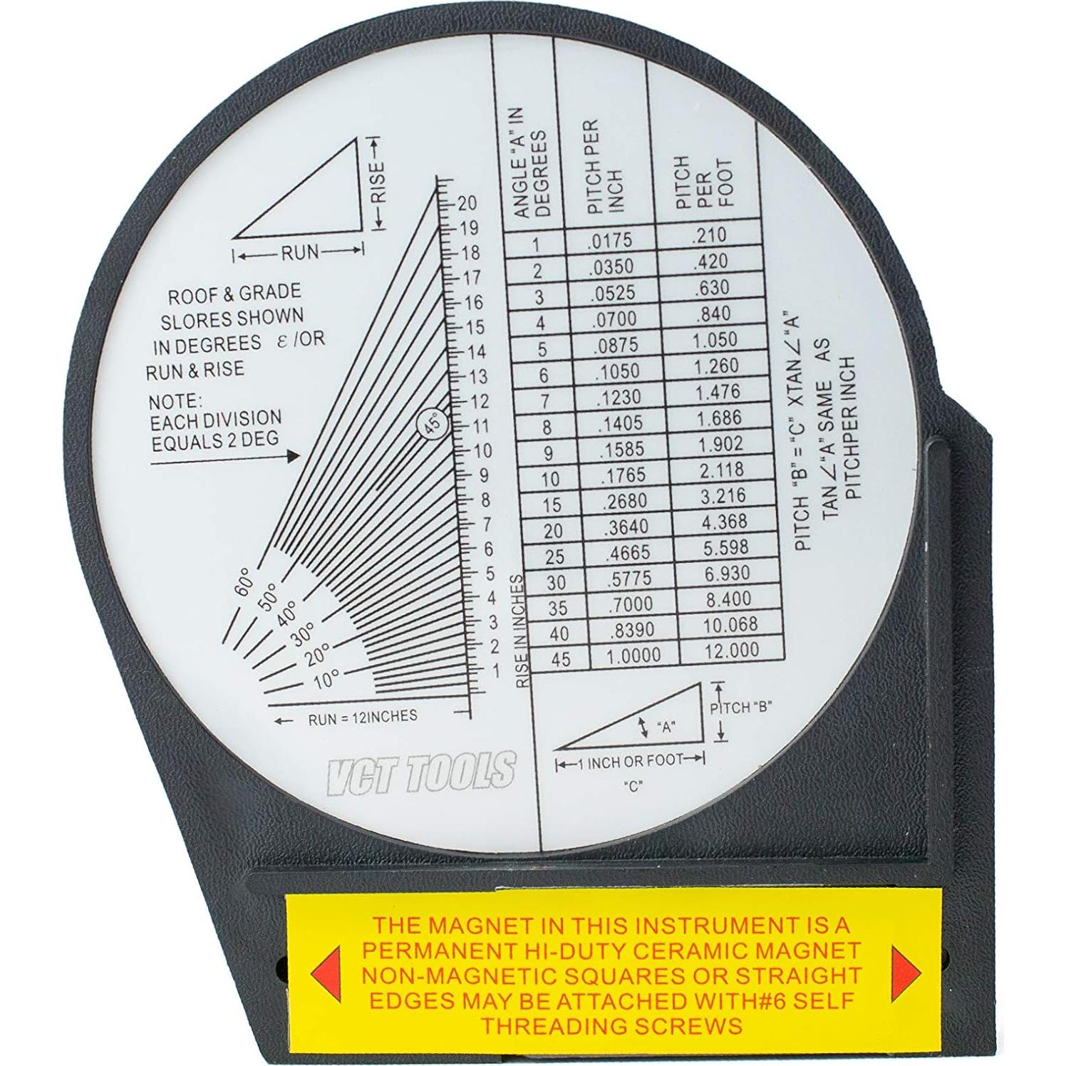 Buscador de Ángulos Magnético J&R 76991 Preciso 0.5°