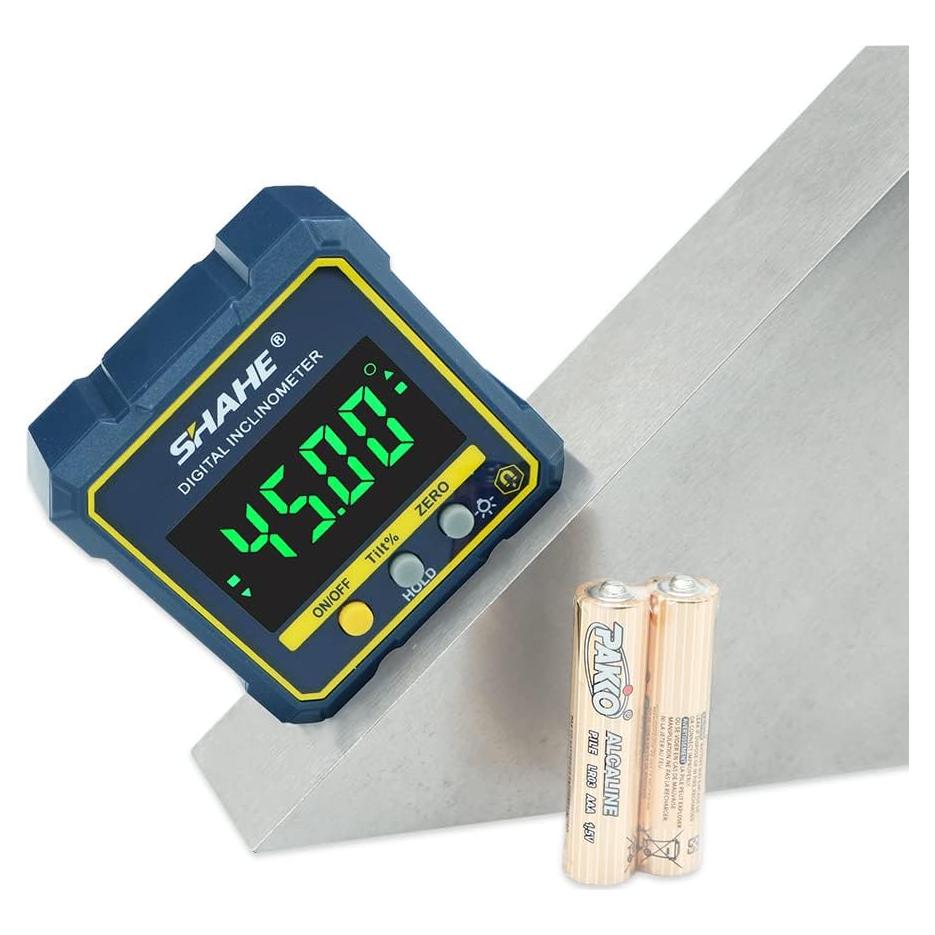 Medidor de Ángulo Digital SHAHE 5315 con Base Magnética