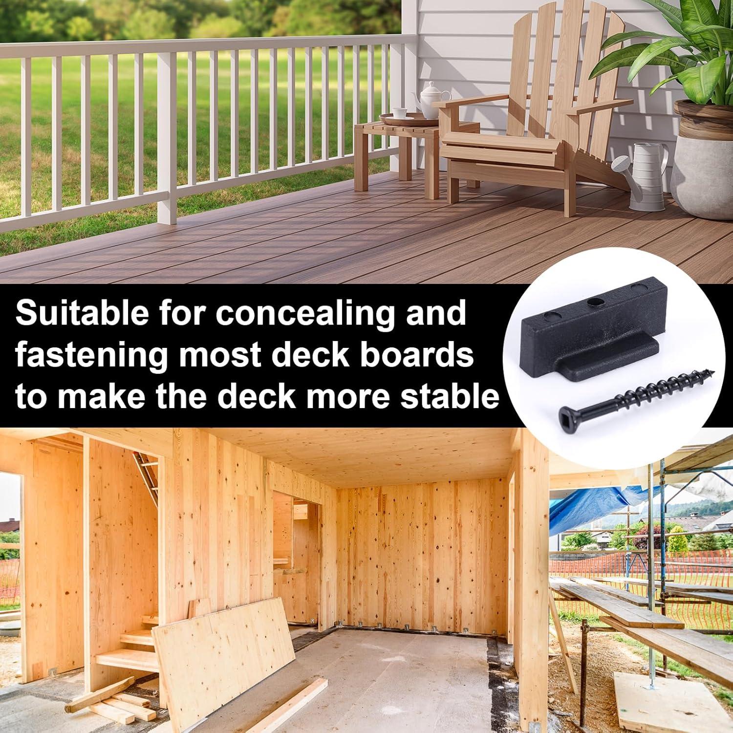 600 Sujetadores Ocultos para Decks Compuestos Diegimr con Brocas
