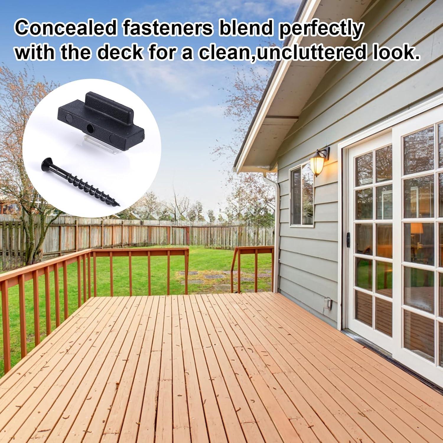 600 Sujetadores Ocultos para Decks Compuestos Diegimr con Brocas