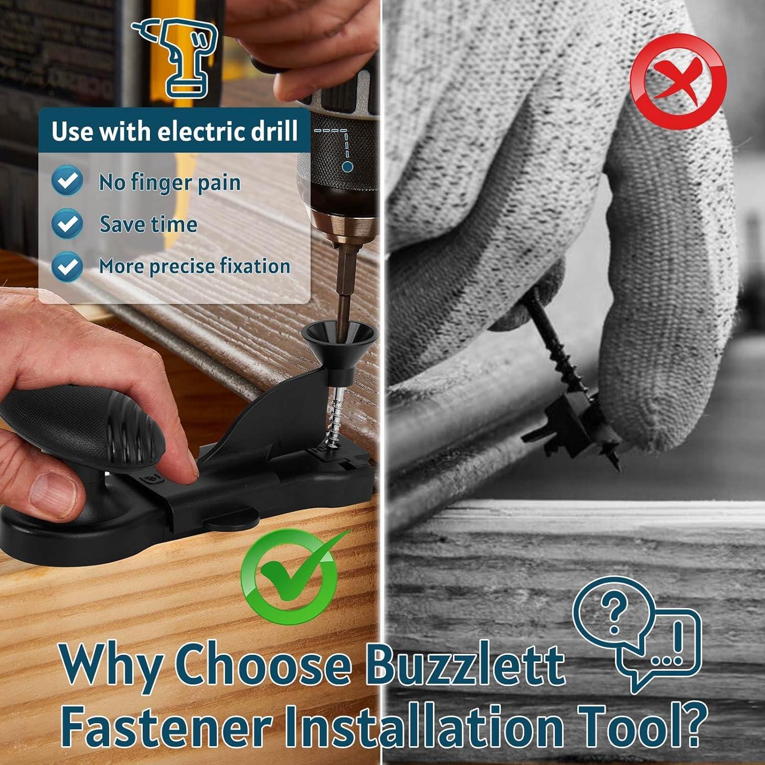 Herramienta de Instalación de Sujetadores Ocultos 3 BUZZLETT