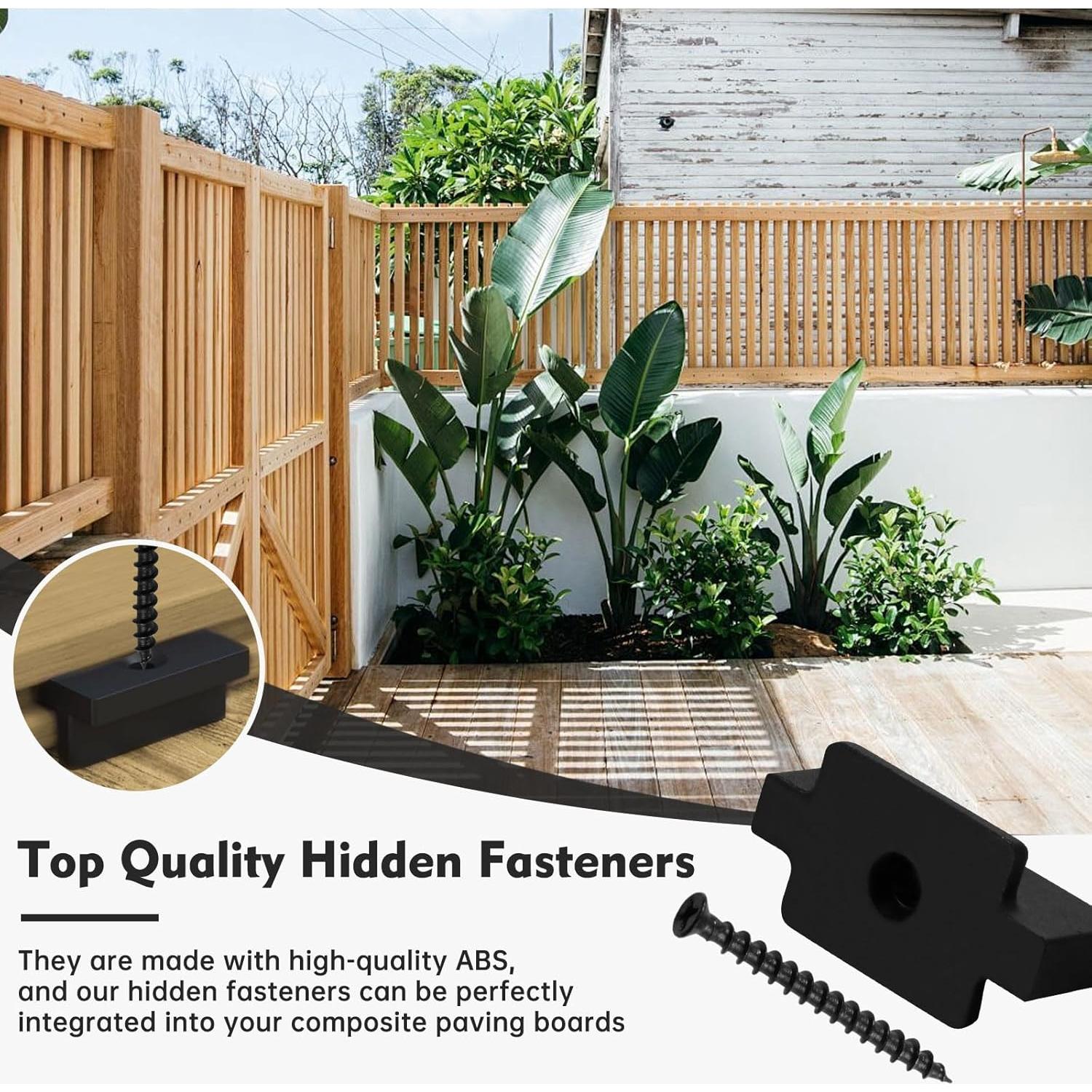 Clips de Sujetadores Ocultos Polifish 100Pcs Nylon Negro