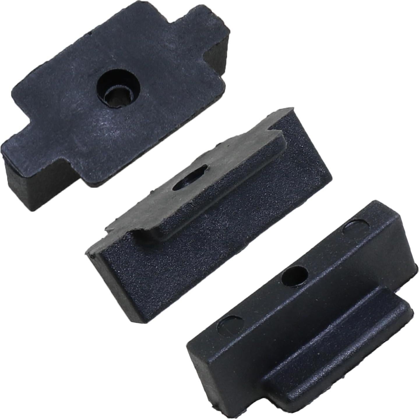 Clips de Sujetador Oculto Heyous 30PCS Nylon Metal Negro