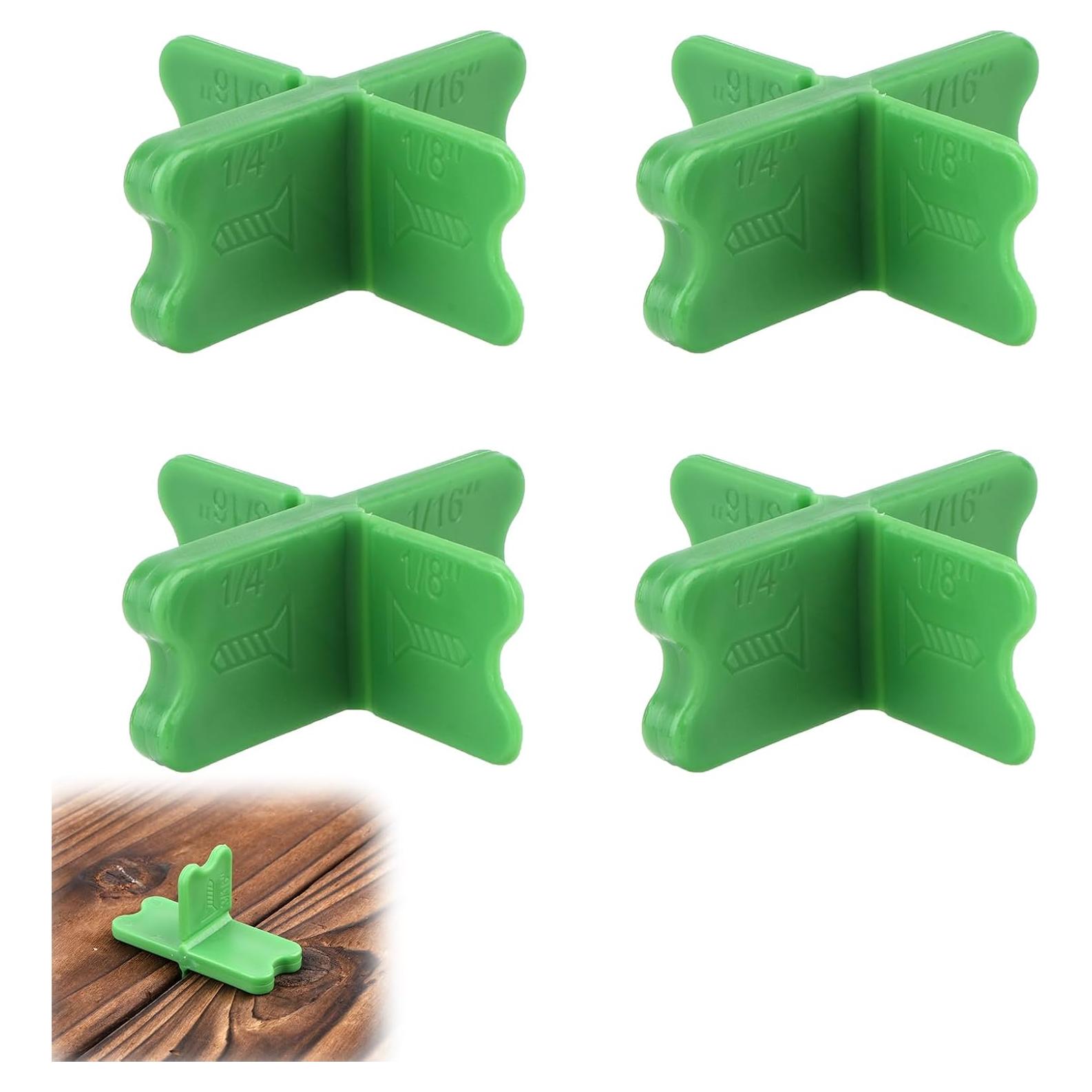 Espaciadores de Tablero de Cubierta ABS BOXOB 4 Piezas 1-4 cm