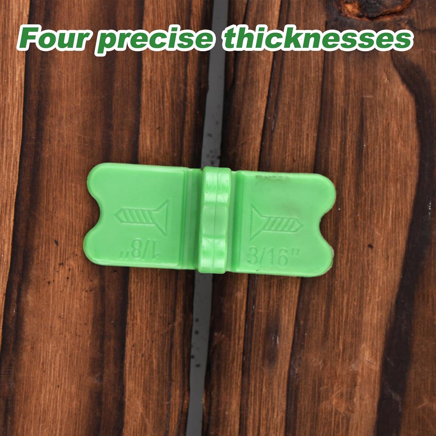 Espaciadores de Tablero de Cubierta ABS BOXOB 4 Piezas 1-4 cm