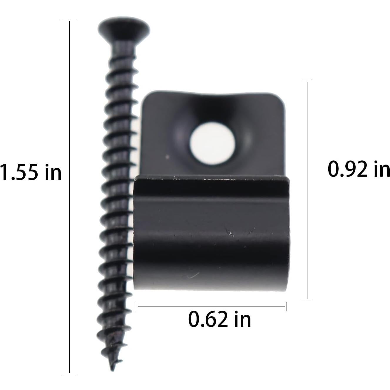 36 Clips de Inicio Acero Inoxidable ZHYOHEN para Decks Negros