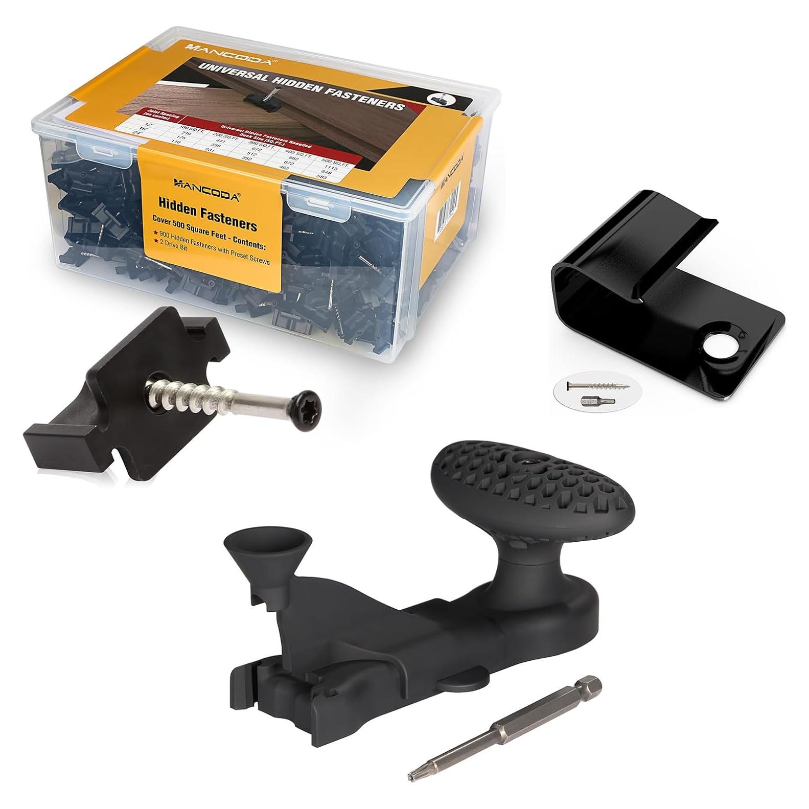 Sujetadores Ocultos ManCoda para Decks Compuestos 900 Unidades