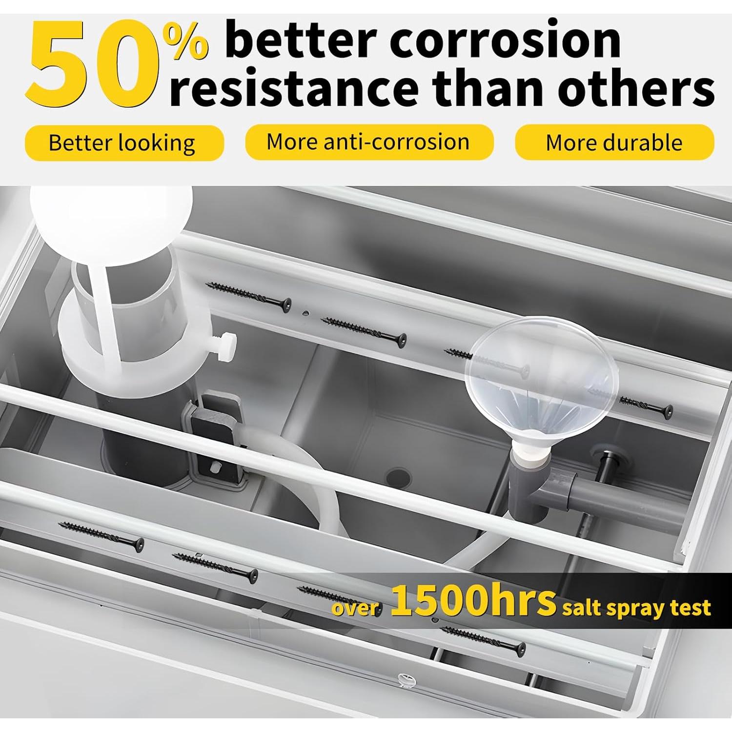 Tornillos para Deck FIXLINK #14 x 15.24 cm, 50pcs, Resistente a Oxidación