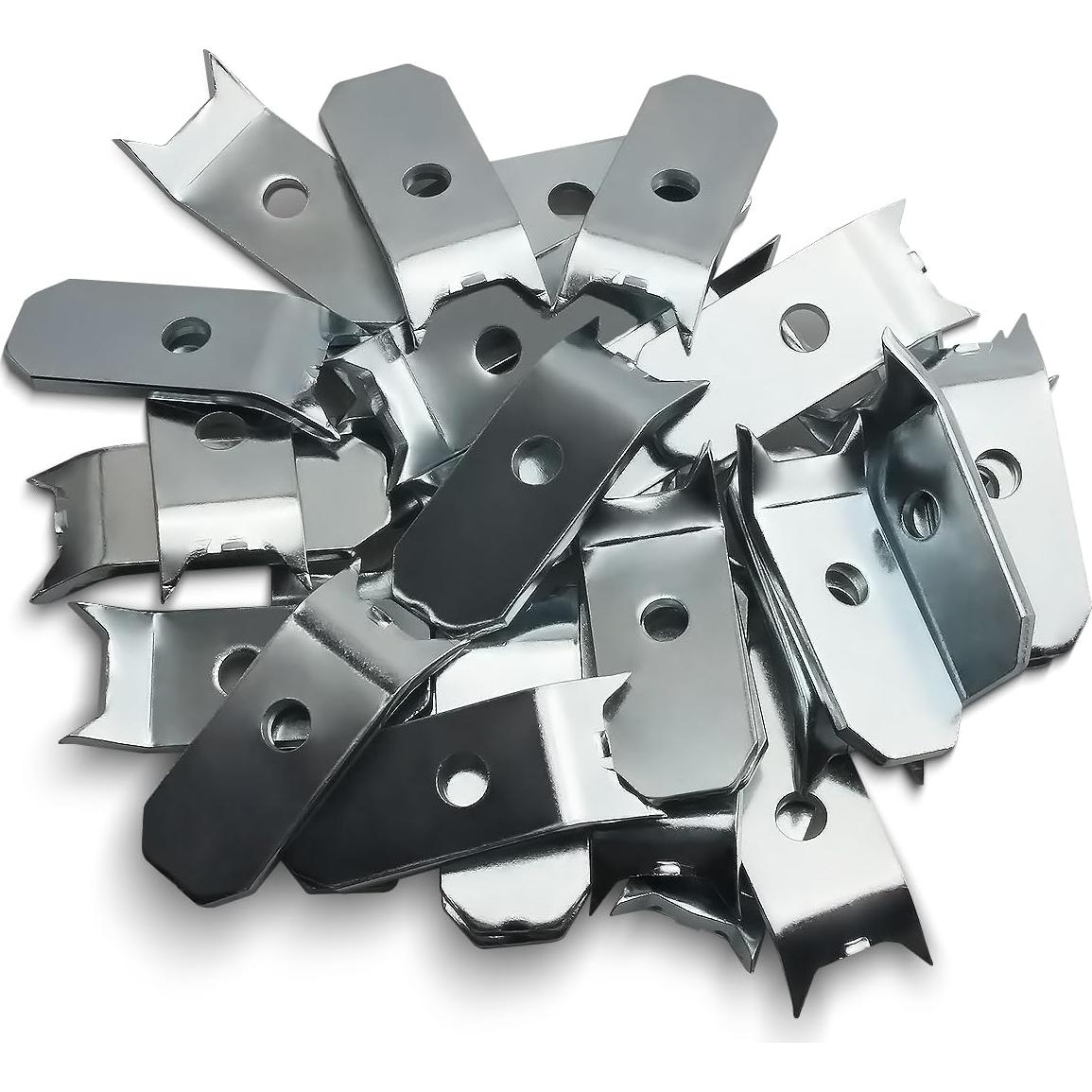 48 Clips de Sujeción para Suelo de Remolque SAQXK Acero