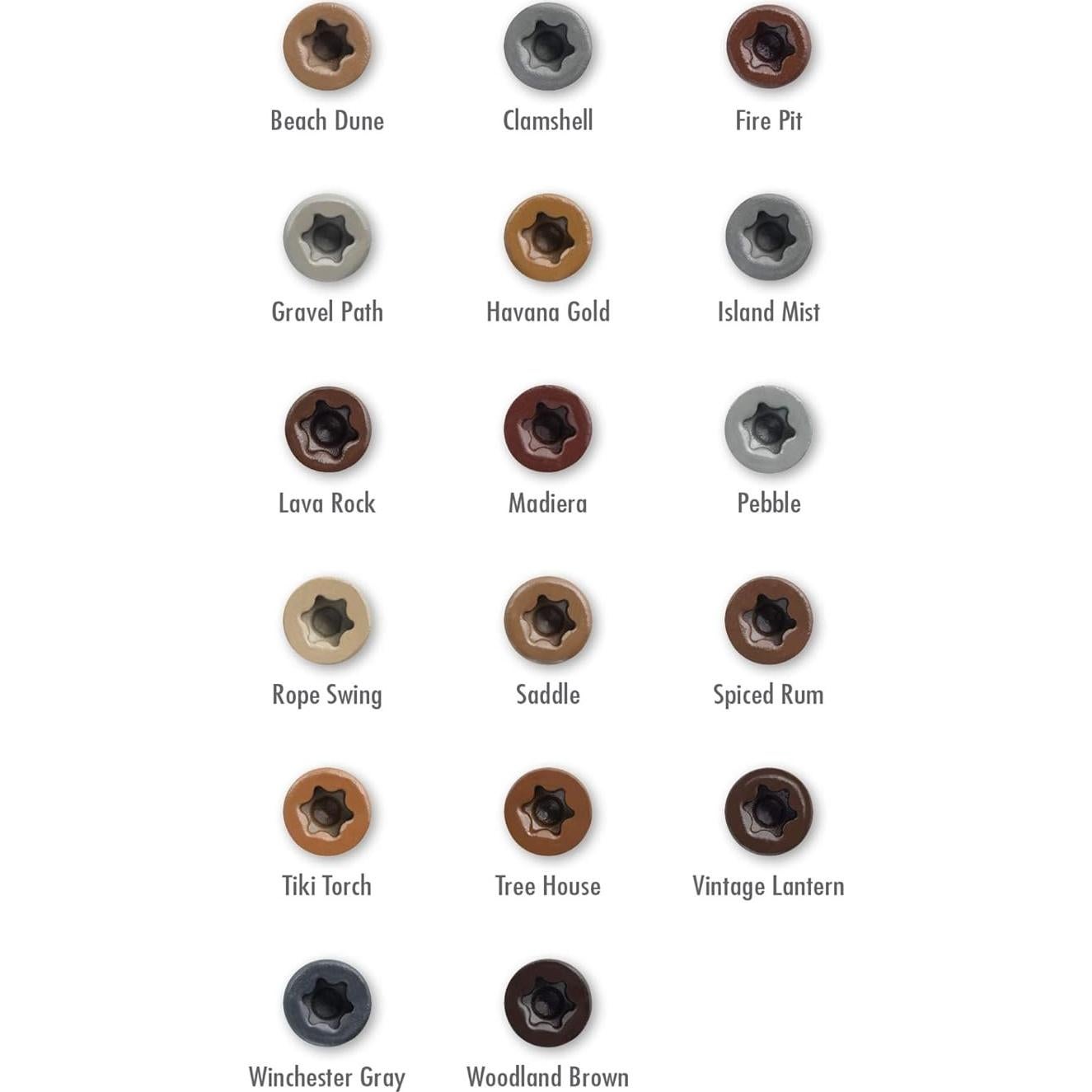 Tornillos para Deck TrapEase 3 Fastenmaster 350 Unidades