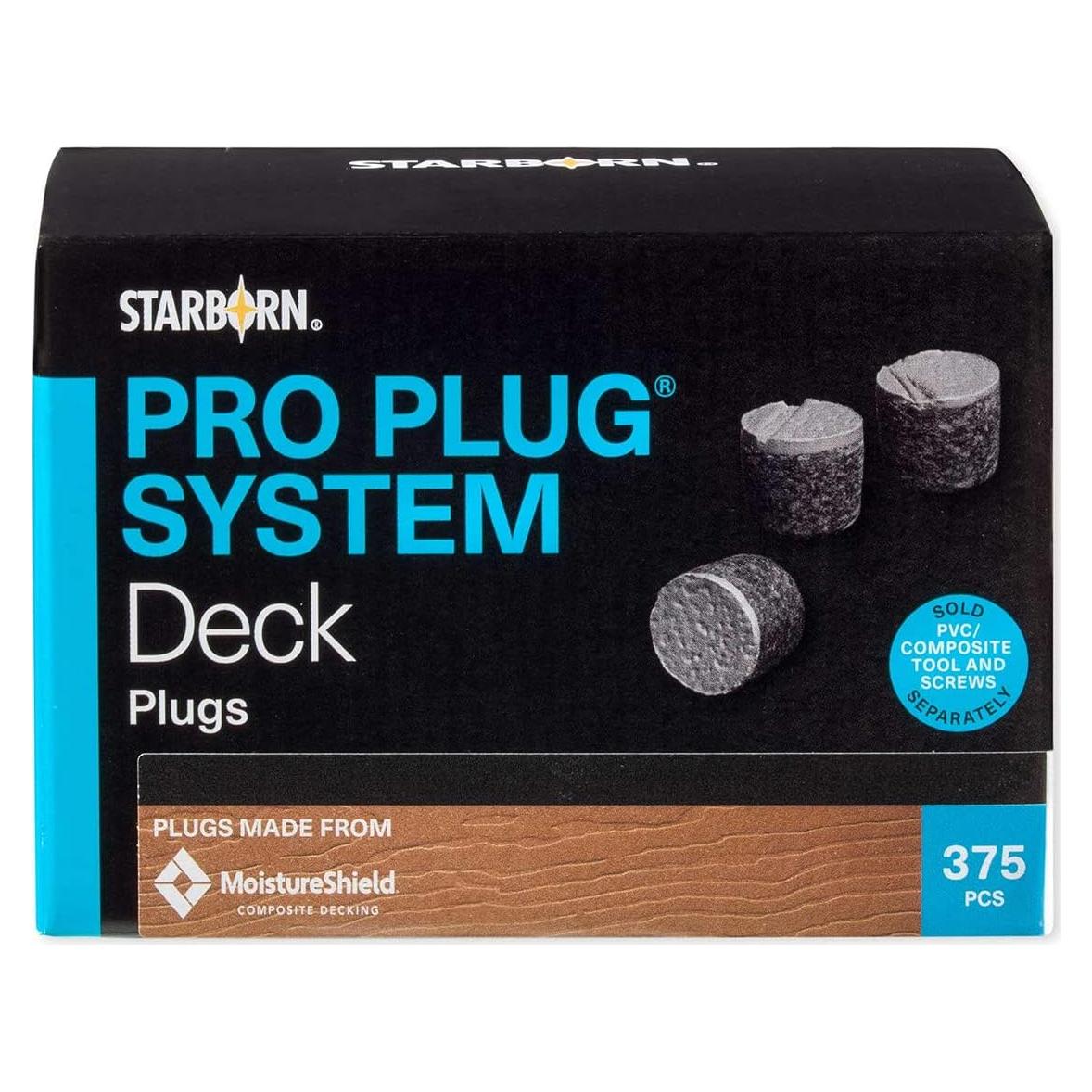 Tapones para Decking MoistureShield Starborn 375 unidades