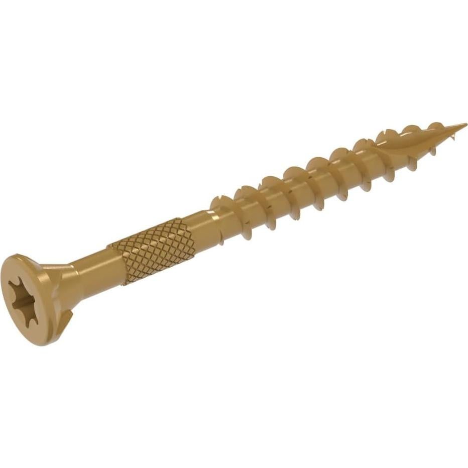 Tornillos de Madera Grip-Rite 9 x 5 cm Beige Caja 5lb