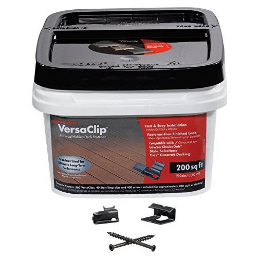 Sujetador de Cubierta Oculto FastenMaster VersaClip