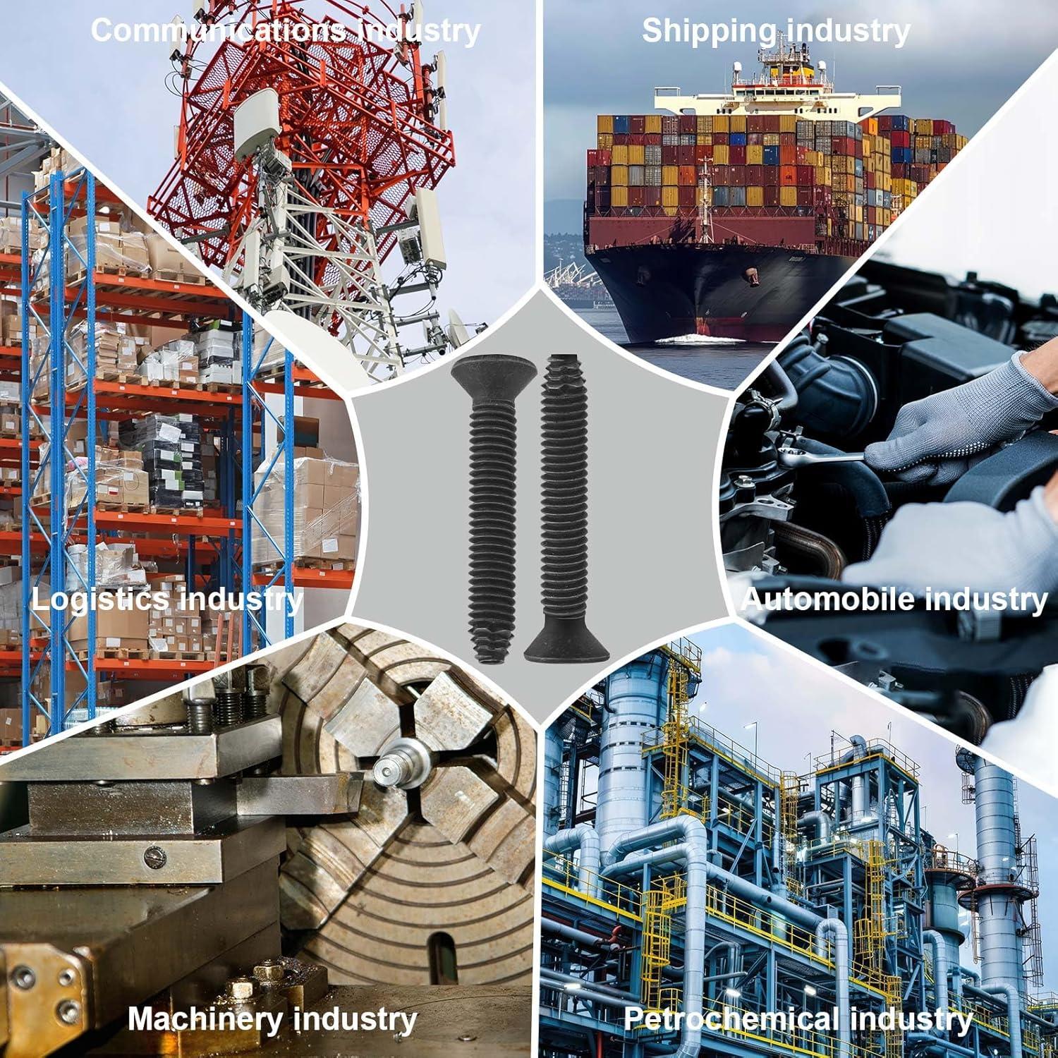 Tornillos Autoperforantes Blulu 200 Piezas 5/16-18 x 7.94 cm