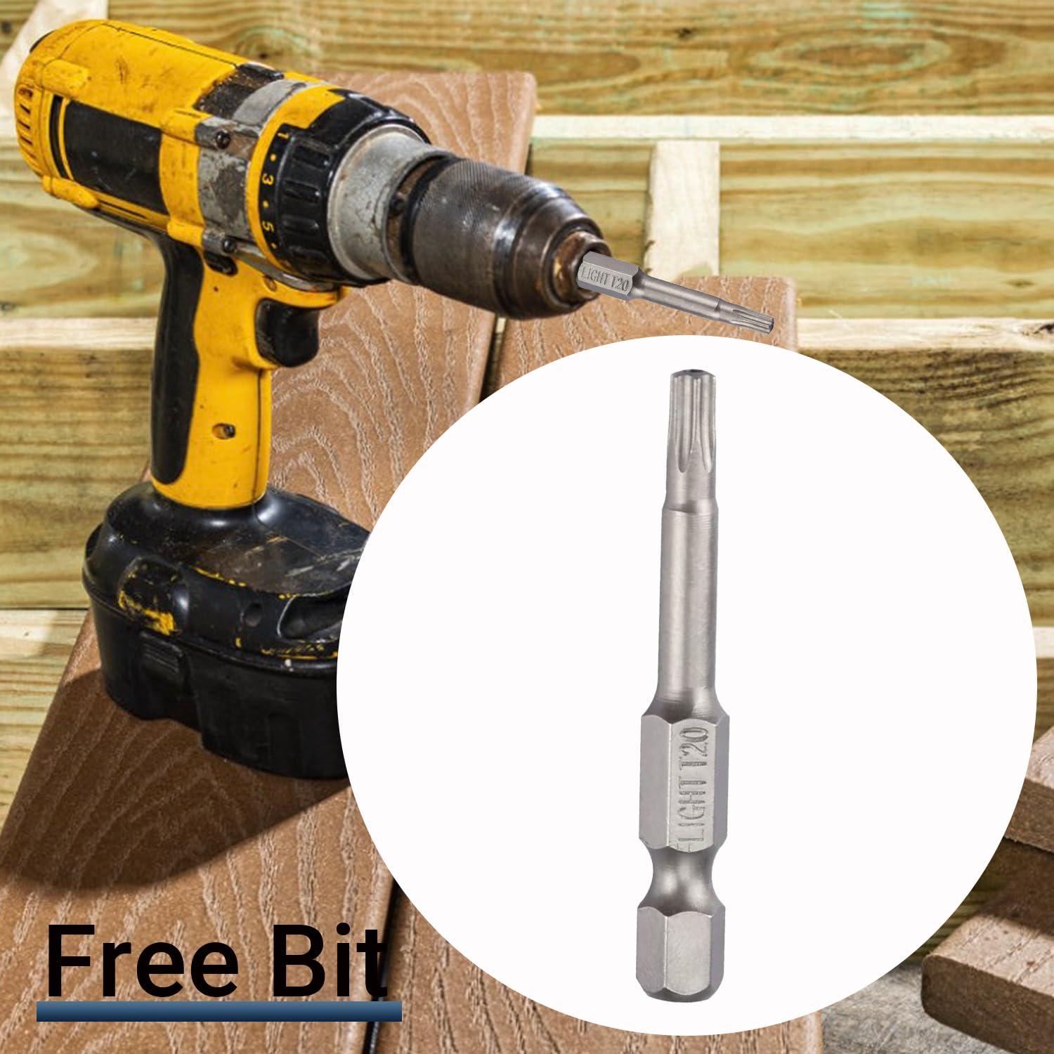 Tornillos para Deck #10 x 76mm Marrón Epóxico 2.27kg