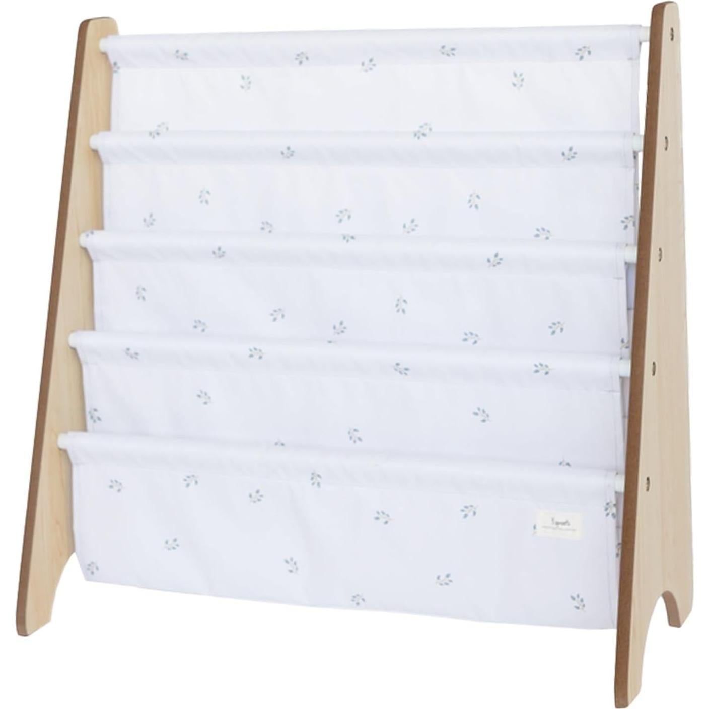 Estantería de Libros 3 Sprouts de Tela Reciclada 4 Niveles