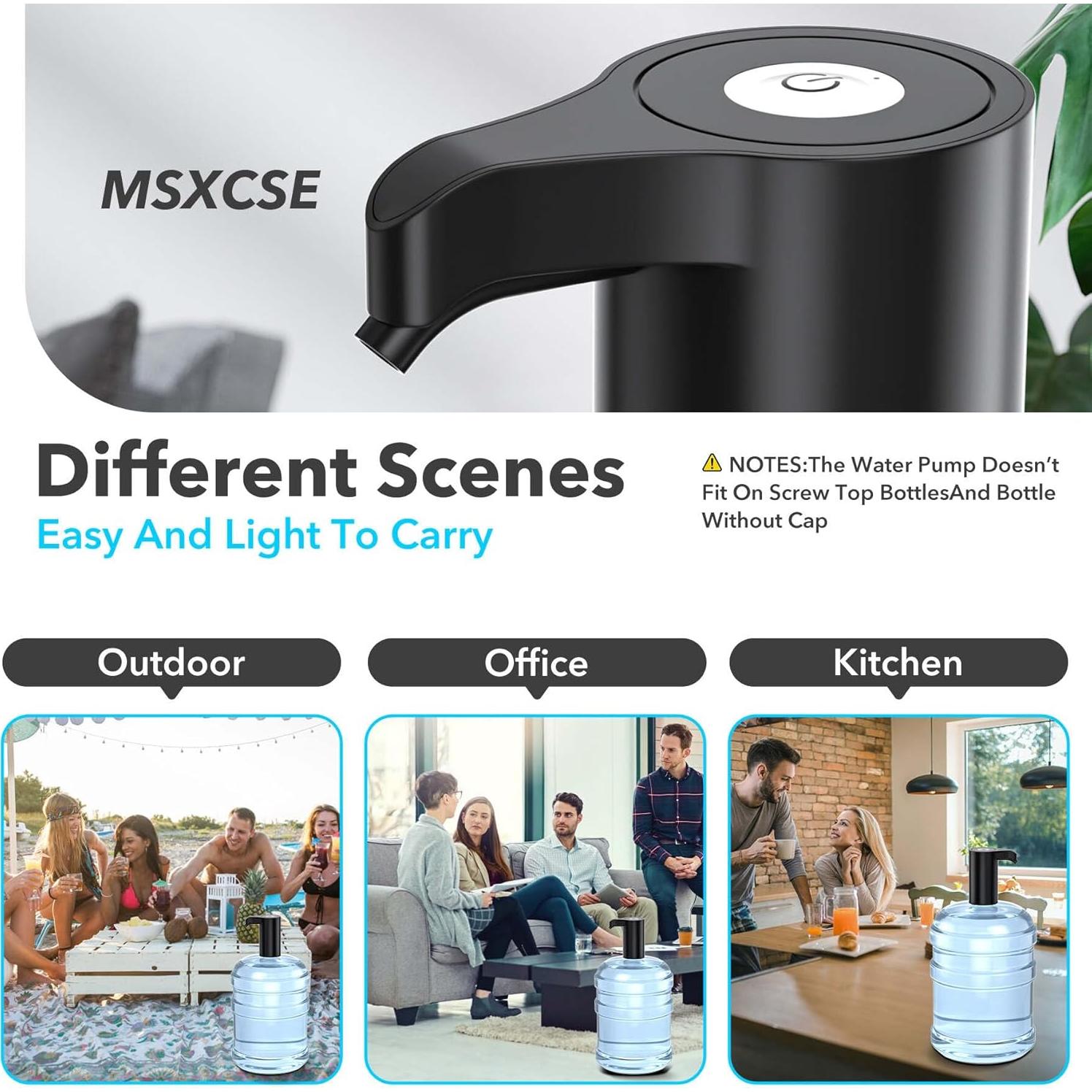 Dispensador de Agua Automático Msxcse 5 Galones USB