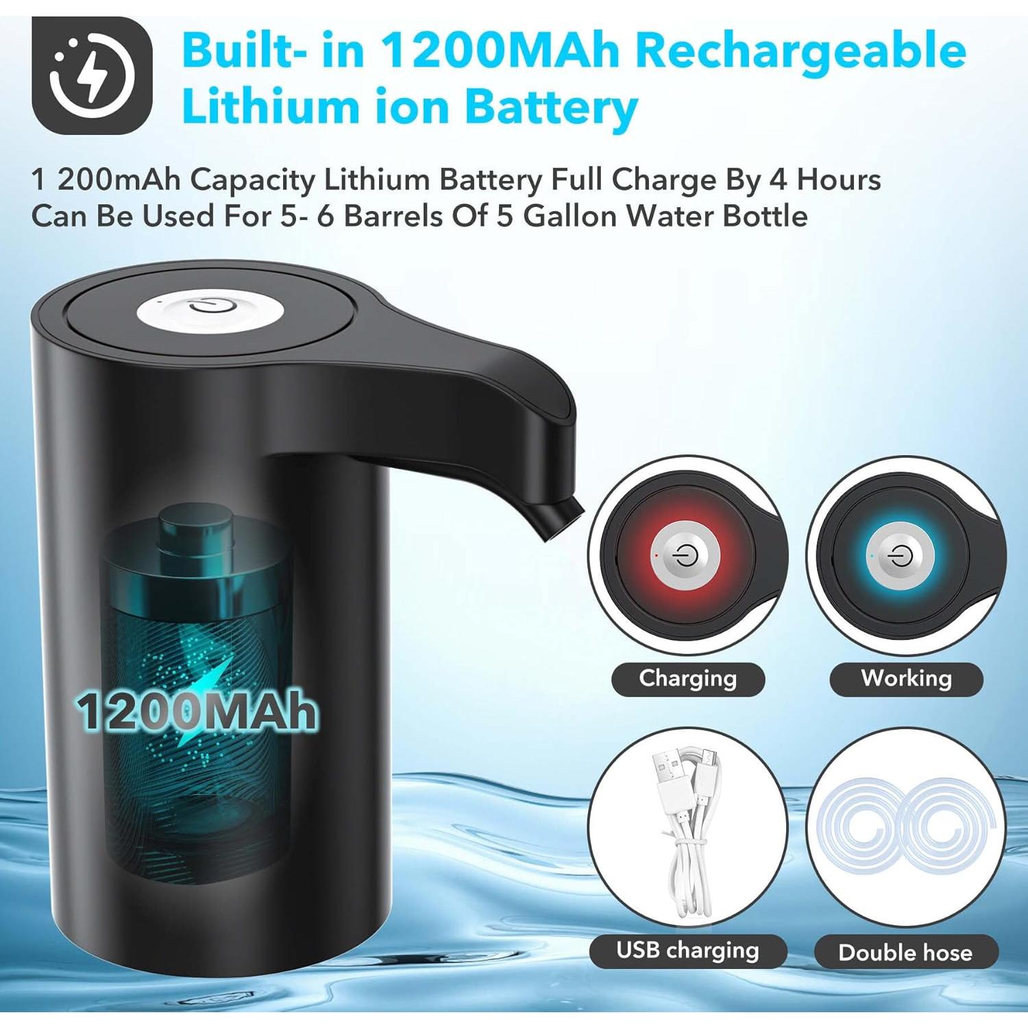 Dispensador de Agua Automático Msxcse 5 Galones USB