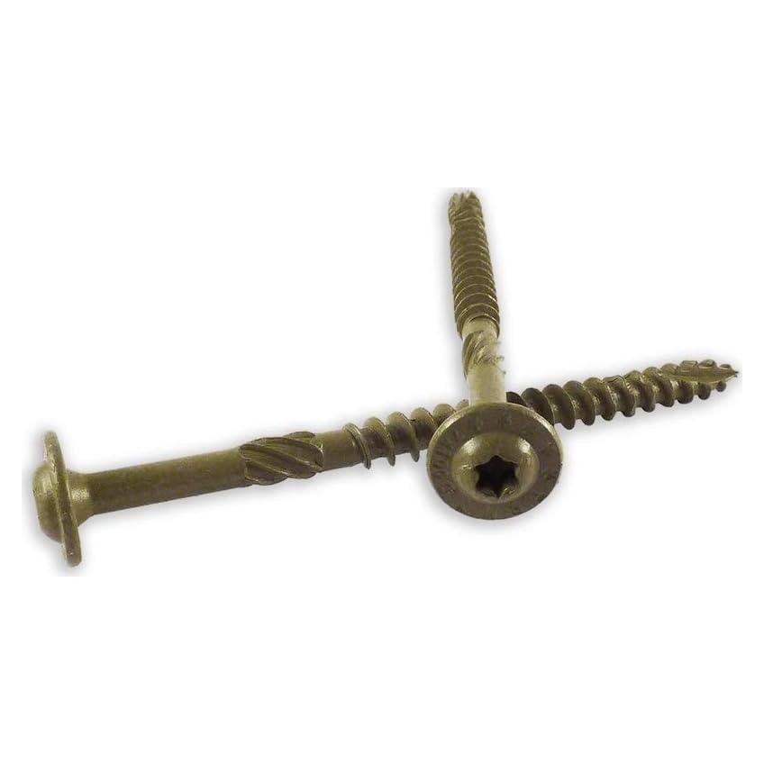 Tornillos para Madera WoodPro ST516X6-25PC 5/16" x 15.24 cm Dorado