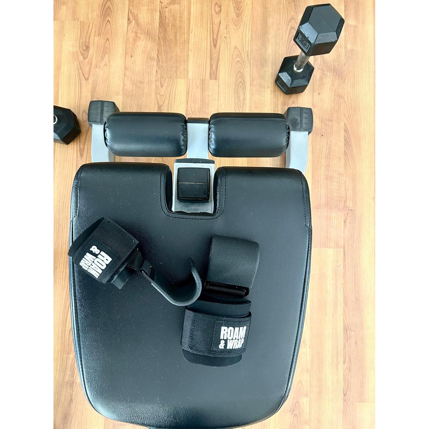 Ganchos de Levantamiento de Pesas Roam & Wrap - Neopreno Grueso