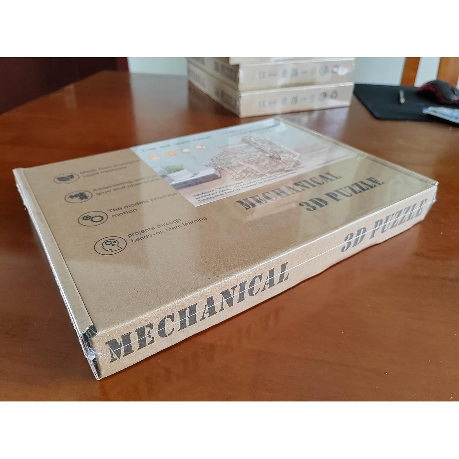 Kit de Carrera de Canicas 3D ROEOLNIL - Rompecabezas de Madera