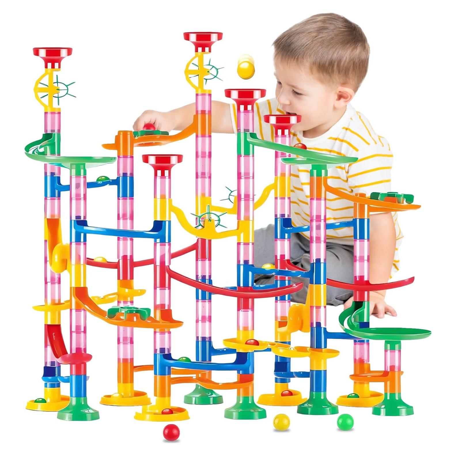 Pista de Canicas LESSETI 133 Piezas Juguete Educativo STEM