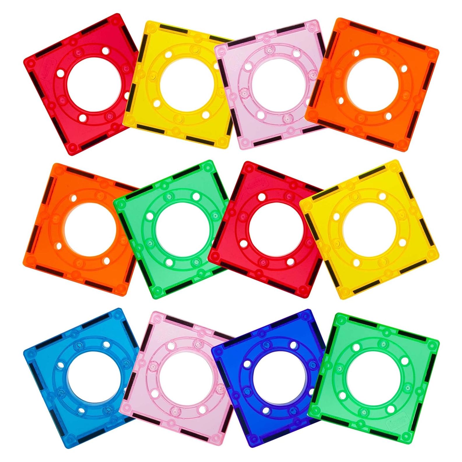 PicassoTiles Azulejos Magnéticos 12 Piezas Juguete Educativo 3+