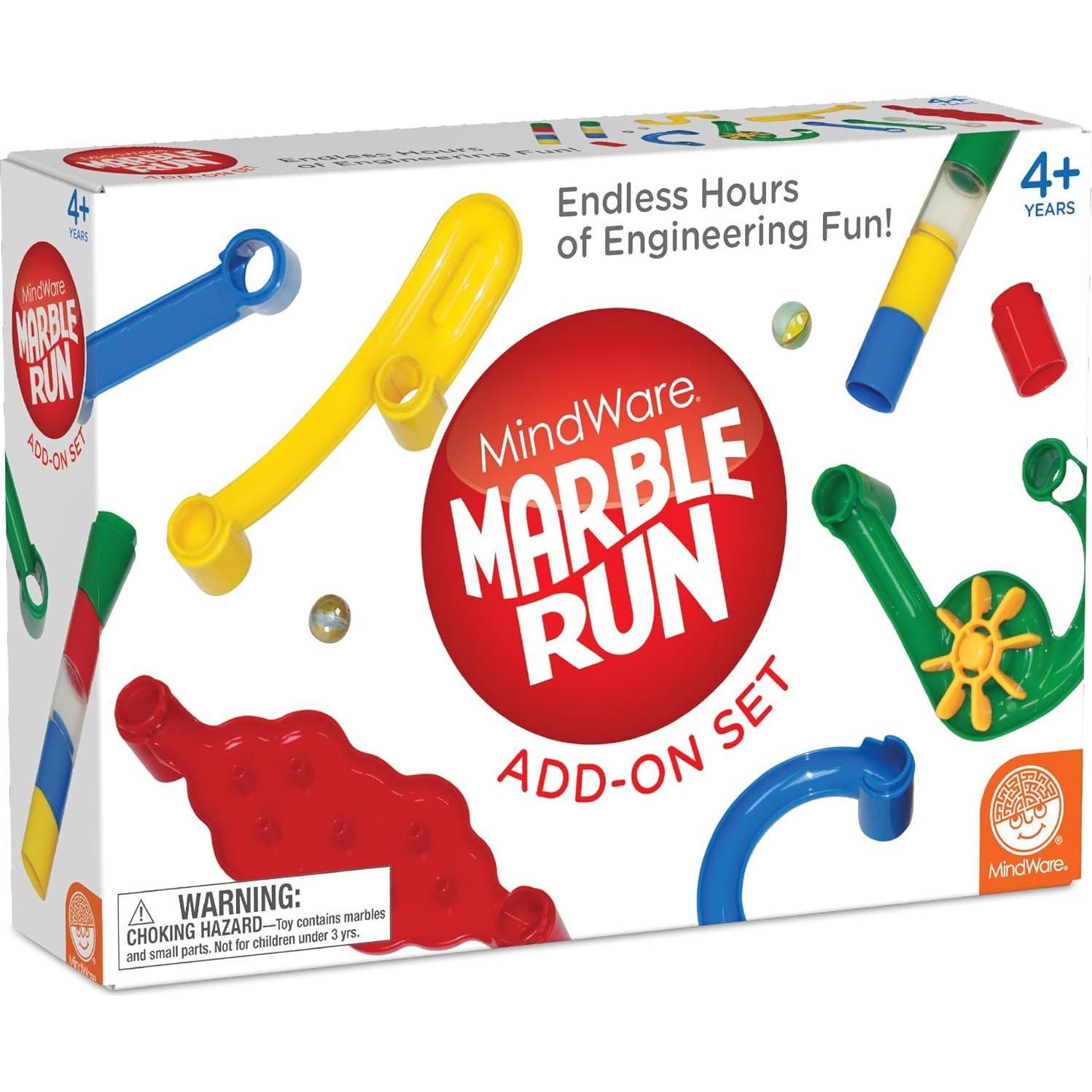 Conjunto de Pistas de Canicas MindWare Marble Run 103 Piezas