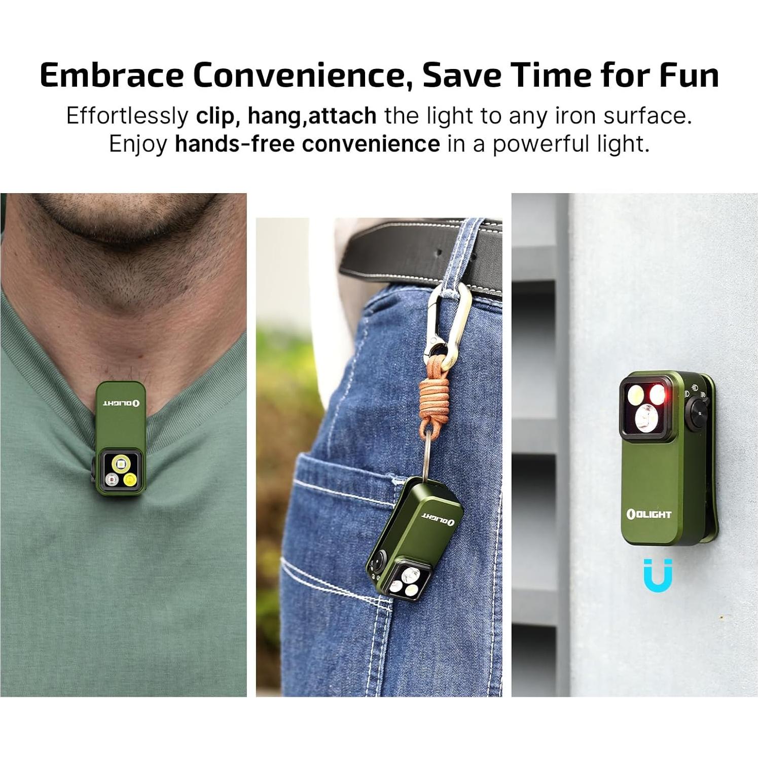 Linterna Táctica OLIGHT Warrior 3S 2300 Lúmenes Recargable