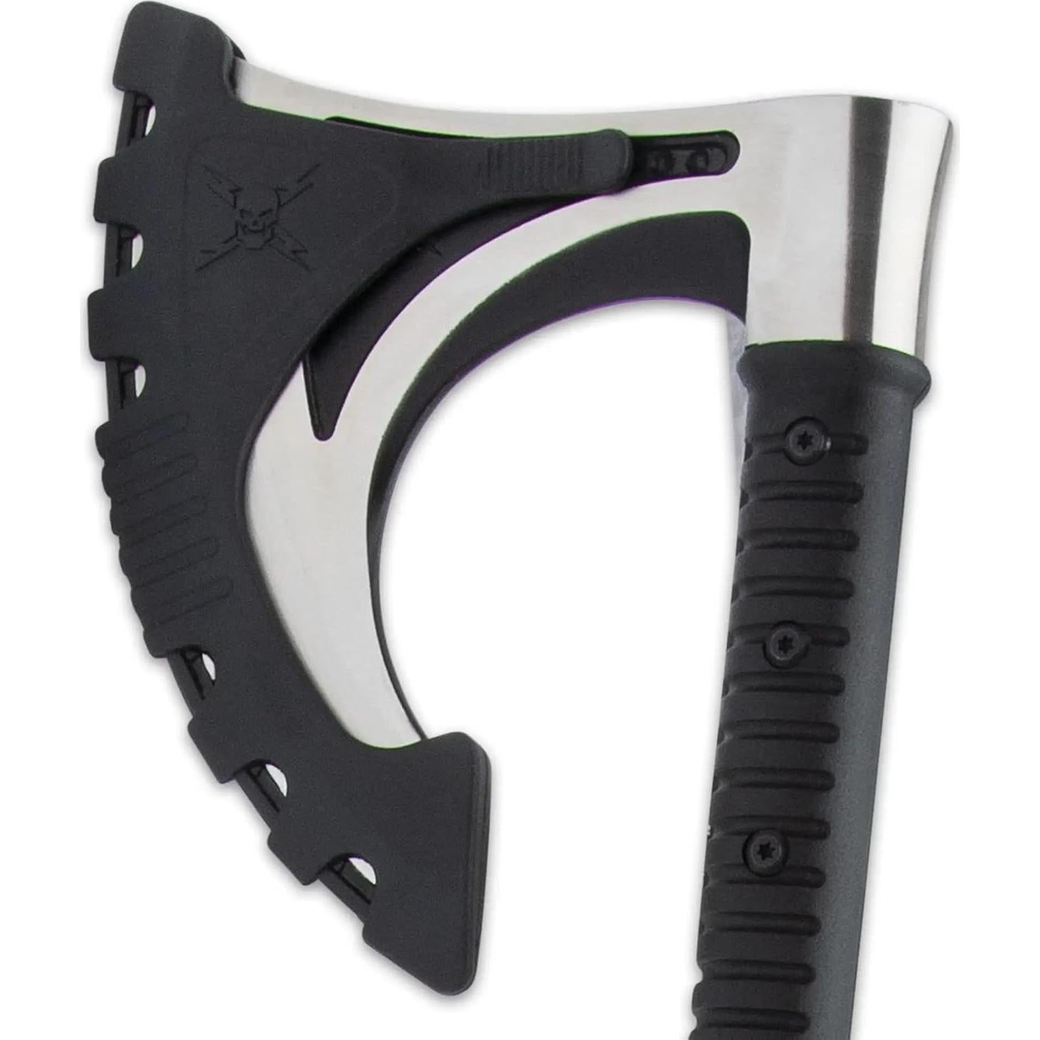 Hacha Vikinga M48 con Funda | Acero Inoxidable 3Cr13 | 69.85 cm