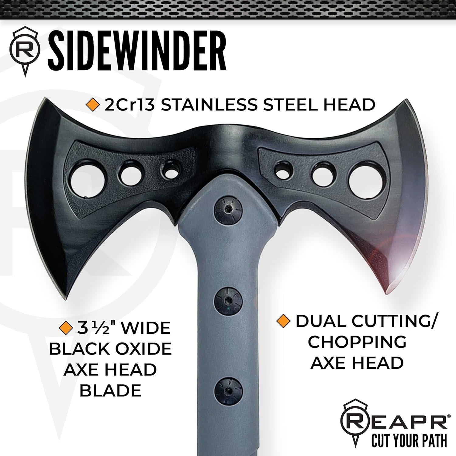 Hacha Táctica Reapr Sidewinder 40.64 cm Acero Inoxidable Nylon