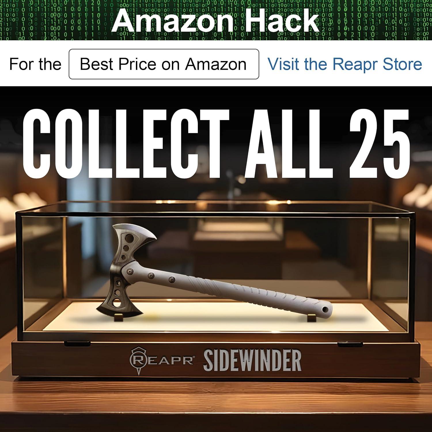 Hacha Táctica Reapr Sidewinder 40.64 cm Acero Inoxidable Nylon