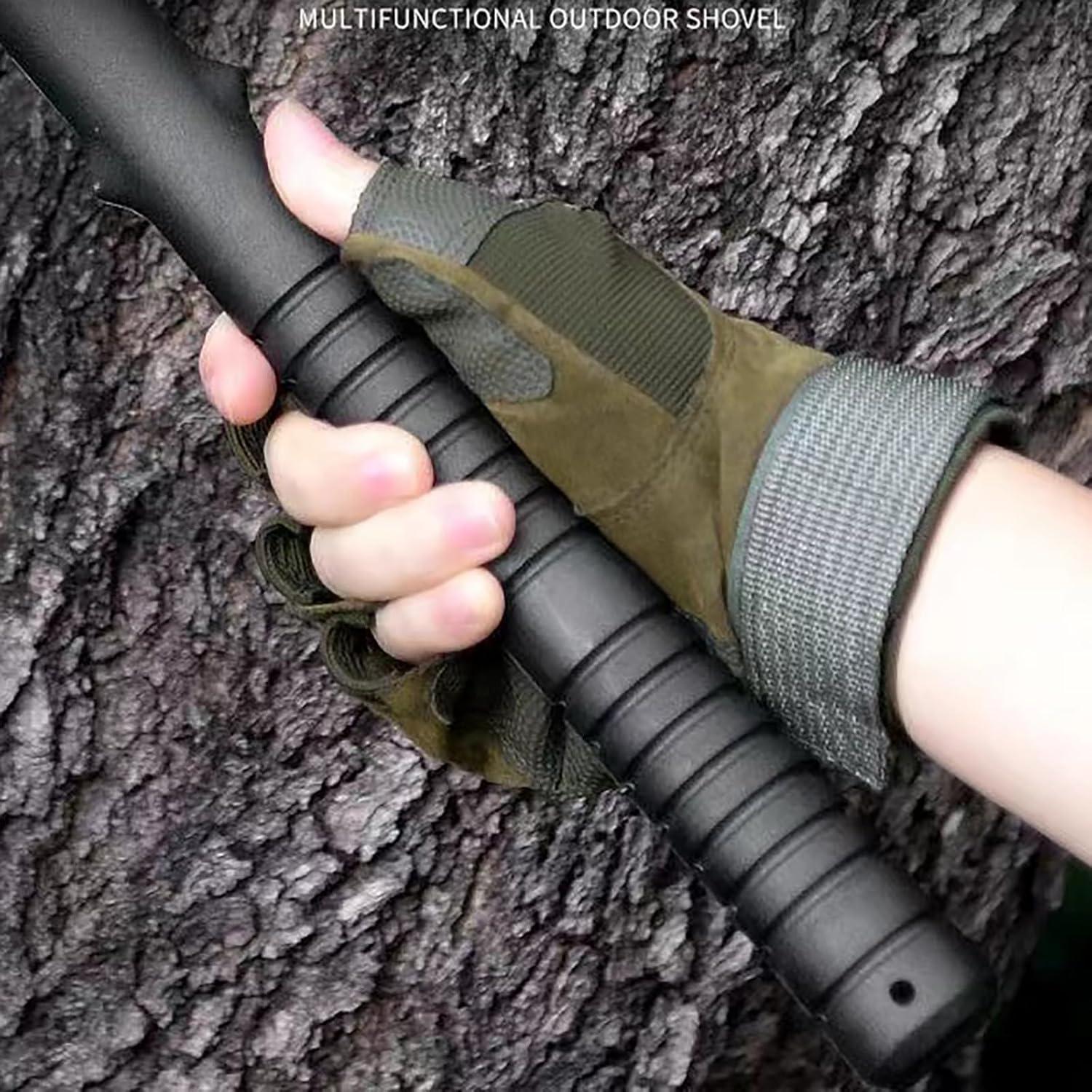 Hacha de Camping DOHONG 38 cm con Funda de Nylon