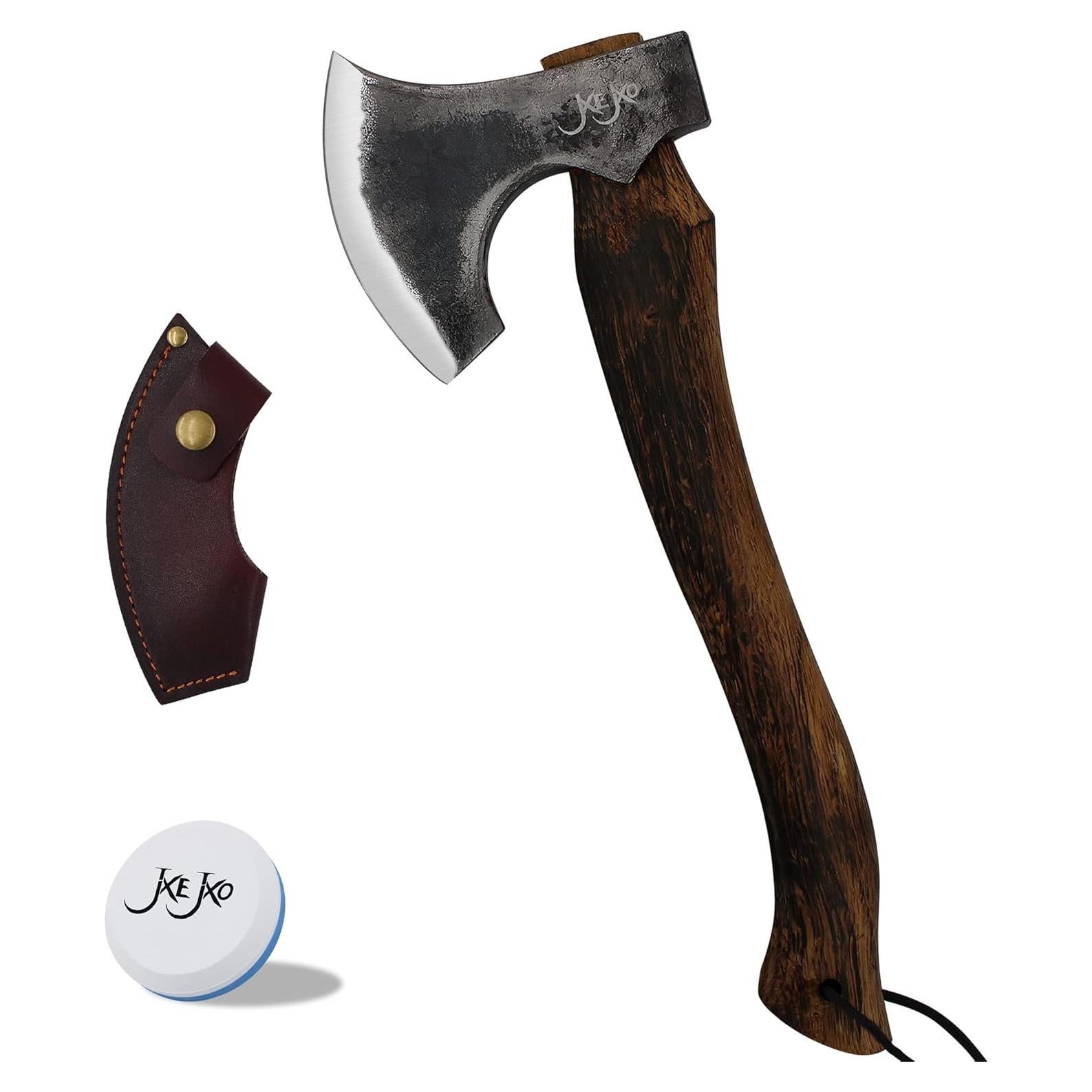 Hacha de Camping JXE JXO - Acero Forjado 12.7cm con Funda