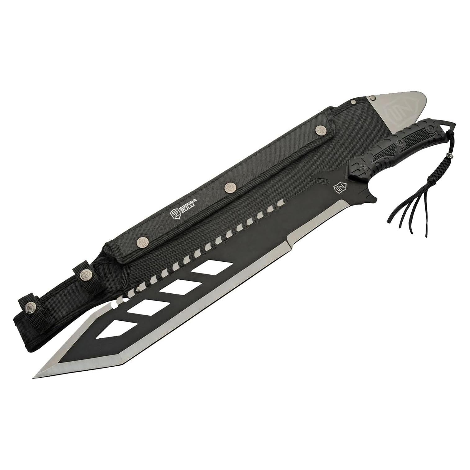 Machete Sierra Zulu Trident 60.96 cm Acero Inoxidable con Funda