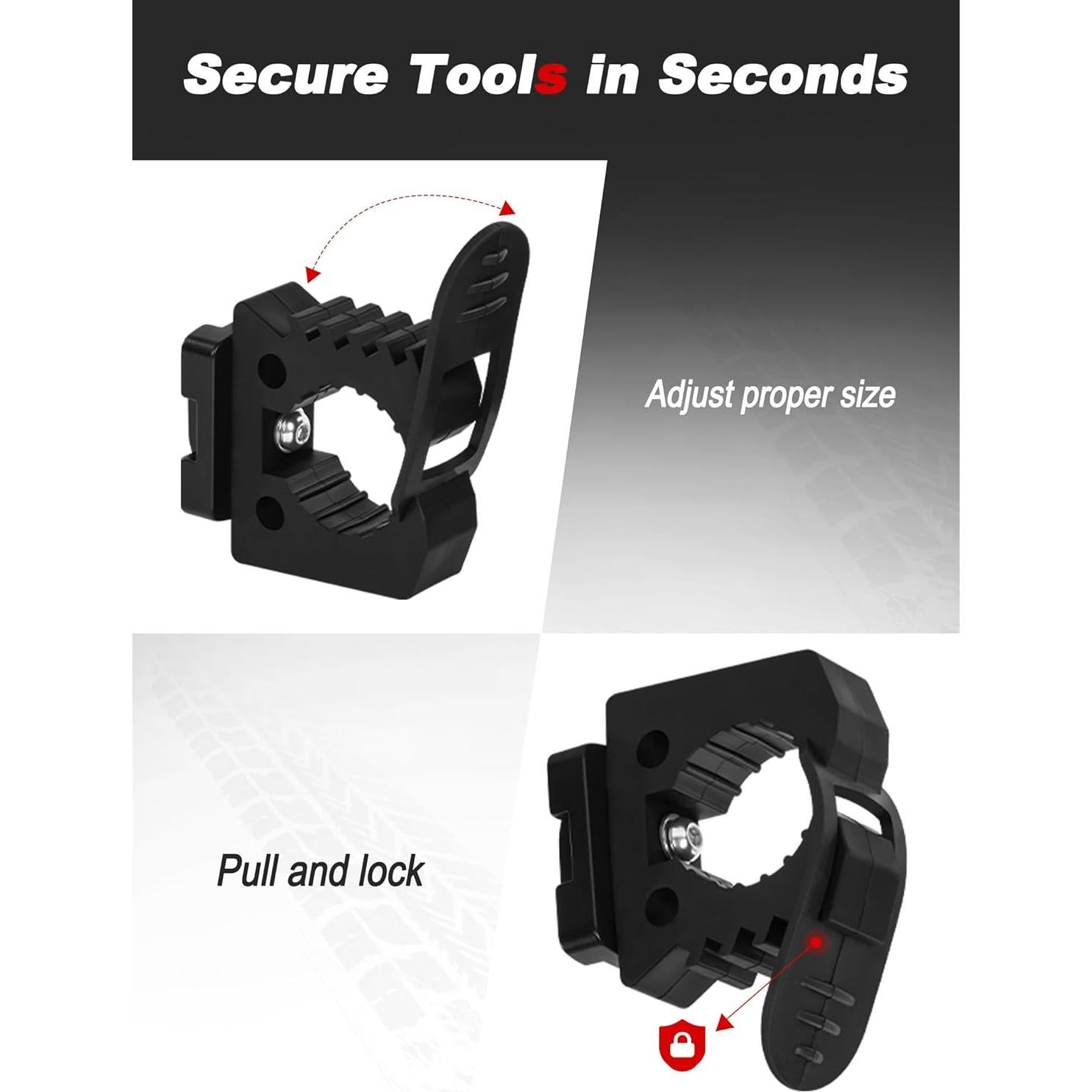 Soporte de Abrazadera de Panel MOLLE NILKATSS - 2 Piezas