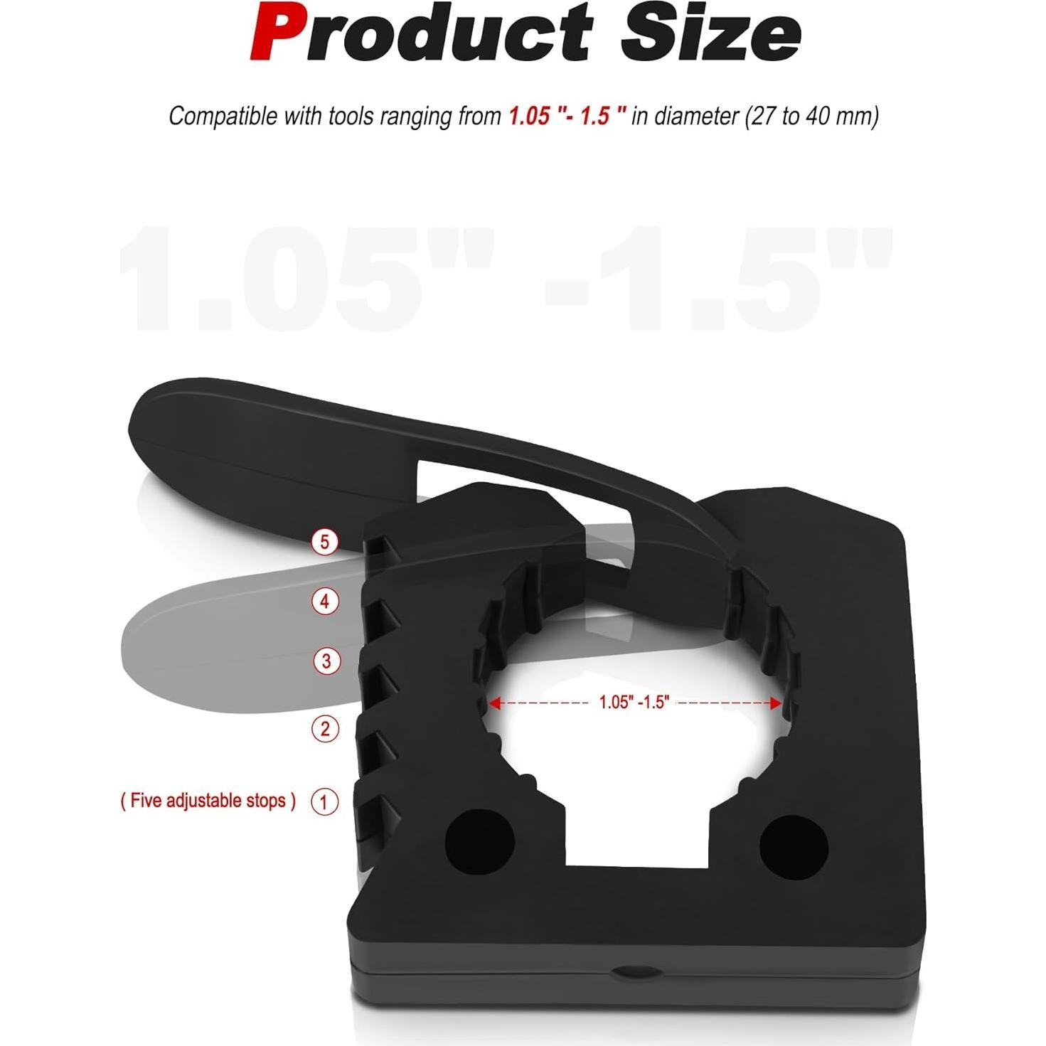 Soporte de Abrazadera de Panel MOLLE NILKATSS - 2 Piezas