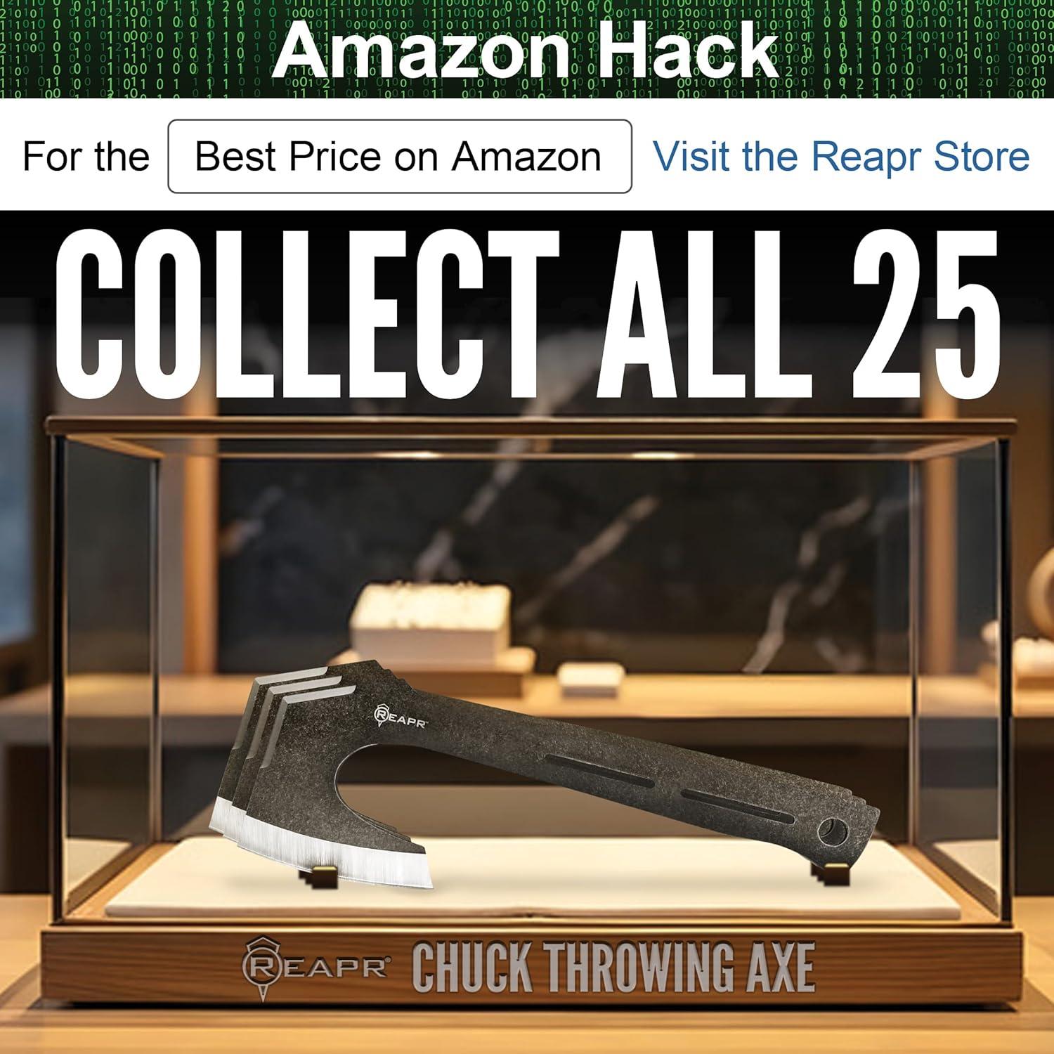 Conjunto de Hachas de Lanzamiento Reapr 3 Piezas 27.94 cm