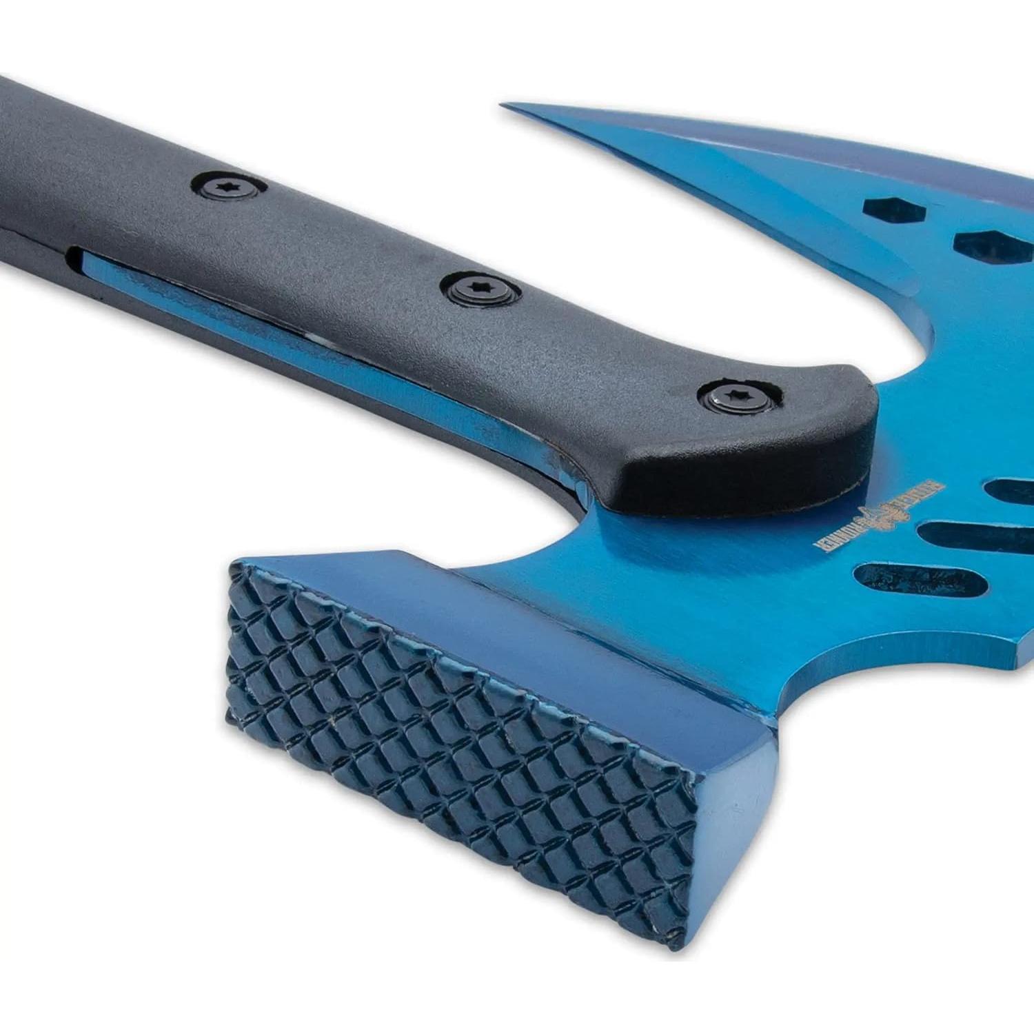 Hacha Táctica Ridge Runner 18" (45.72 cm) - Azul con Martillo