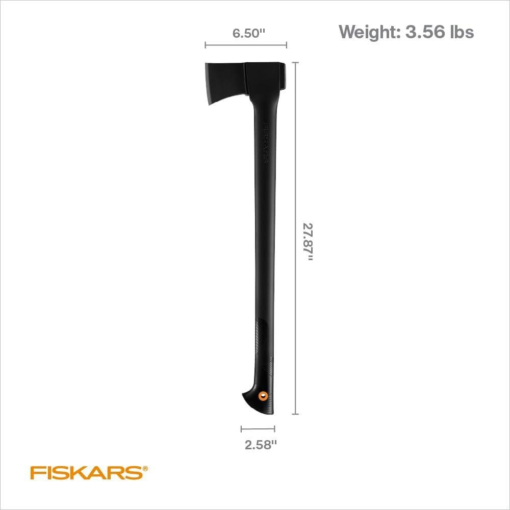 Hacha de Corte Fiskars 71 cm - Ultra Afilada para Talar