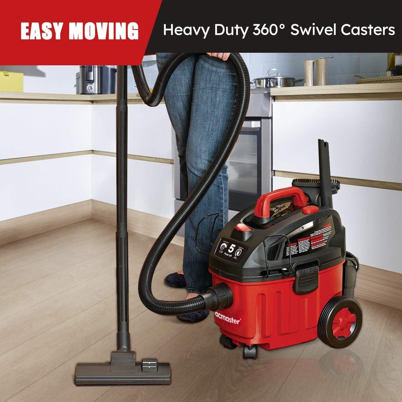 Aspiradora Húmeda/Seca Vacmaster VF408 4 Galones 5 HP