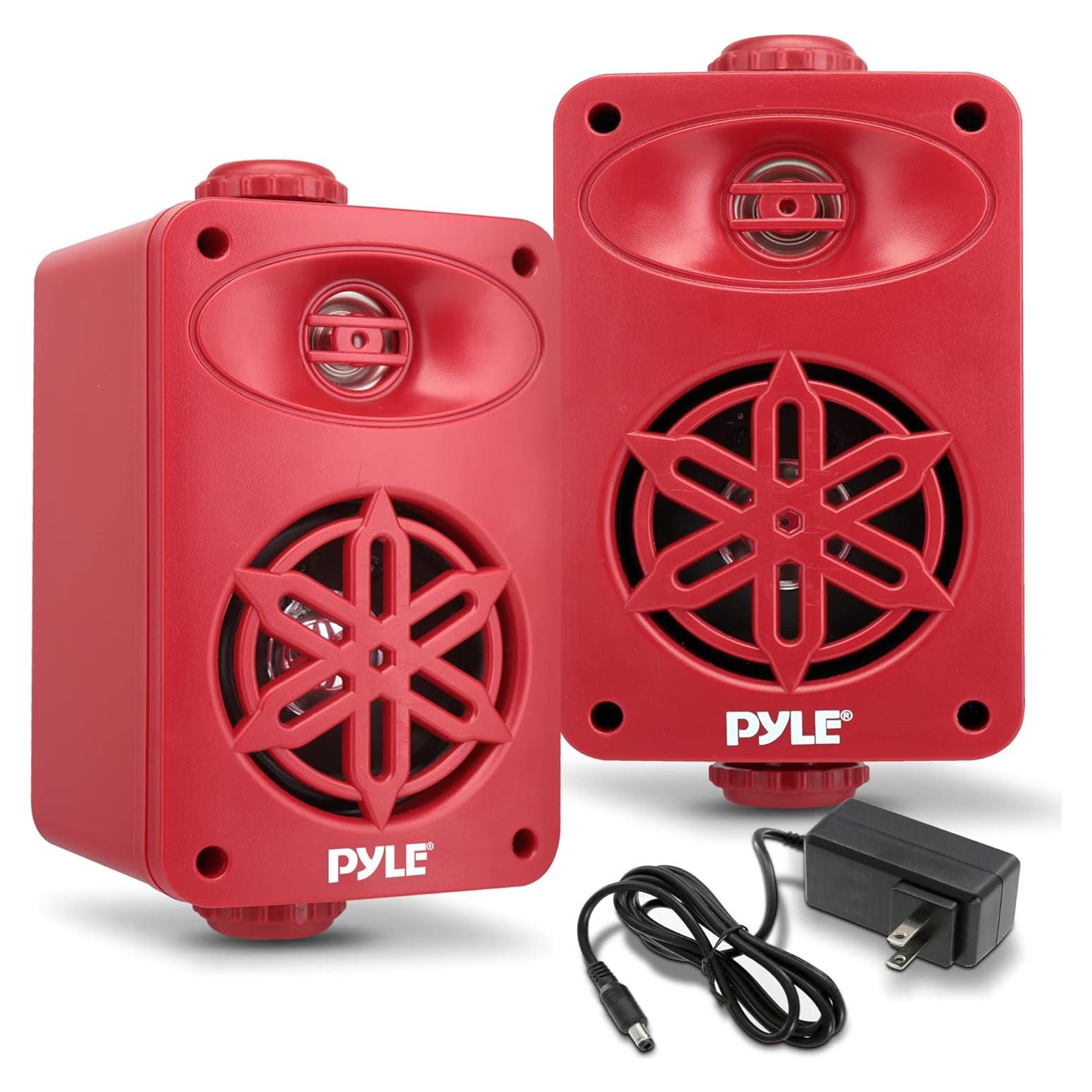 Altavoces Bluetooth Pyle PDWRBT36RD Impermeables 200W