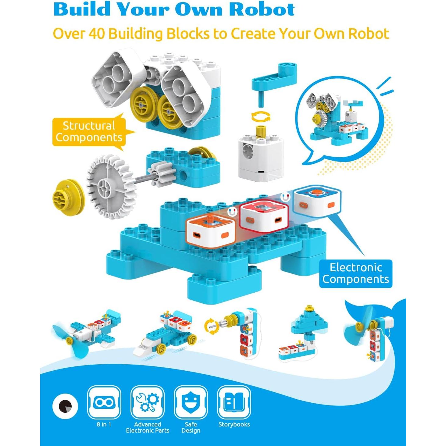 Robot de Codificación WhalesBot A1 para Niños 3+ años